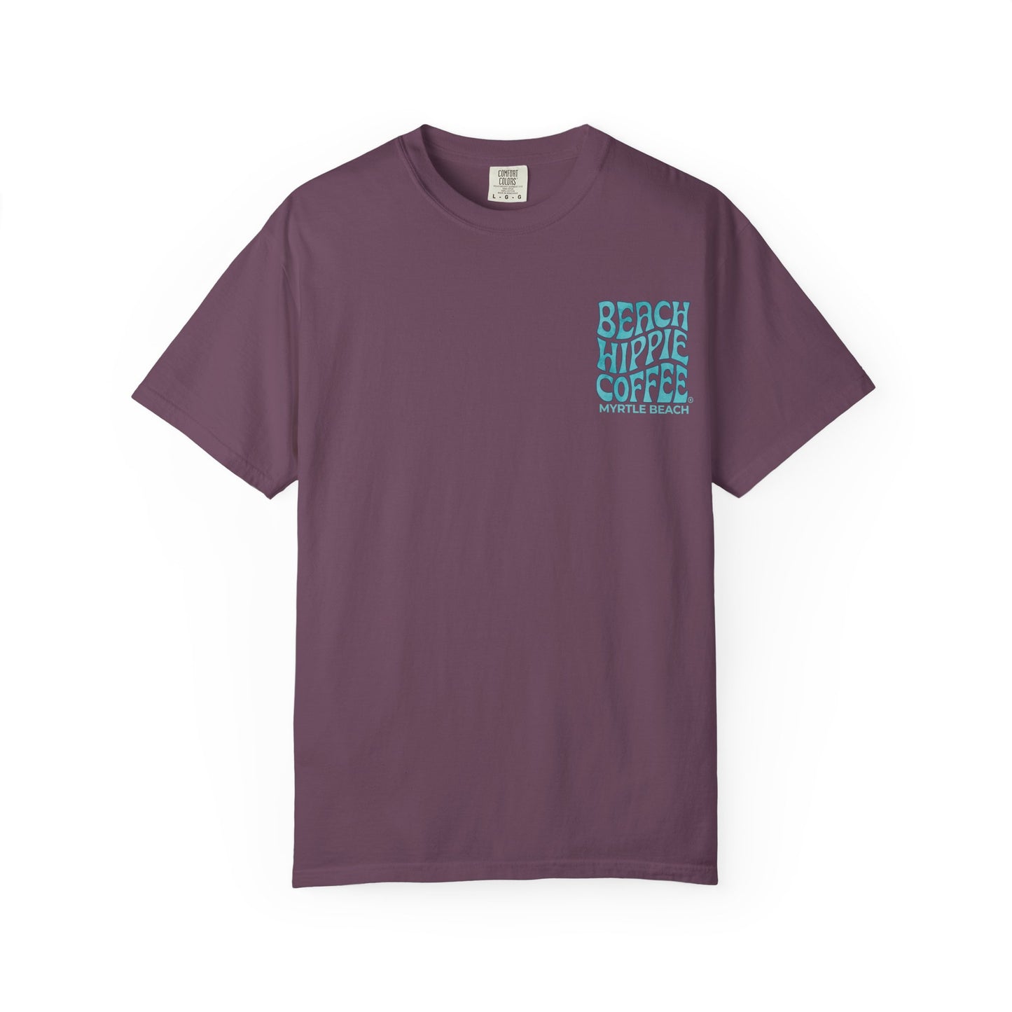 Beach Hippie Coffee Faith Can Move Mountains Tee