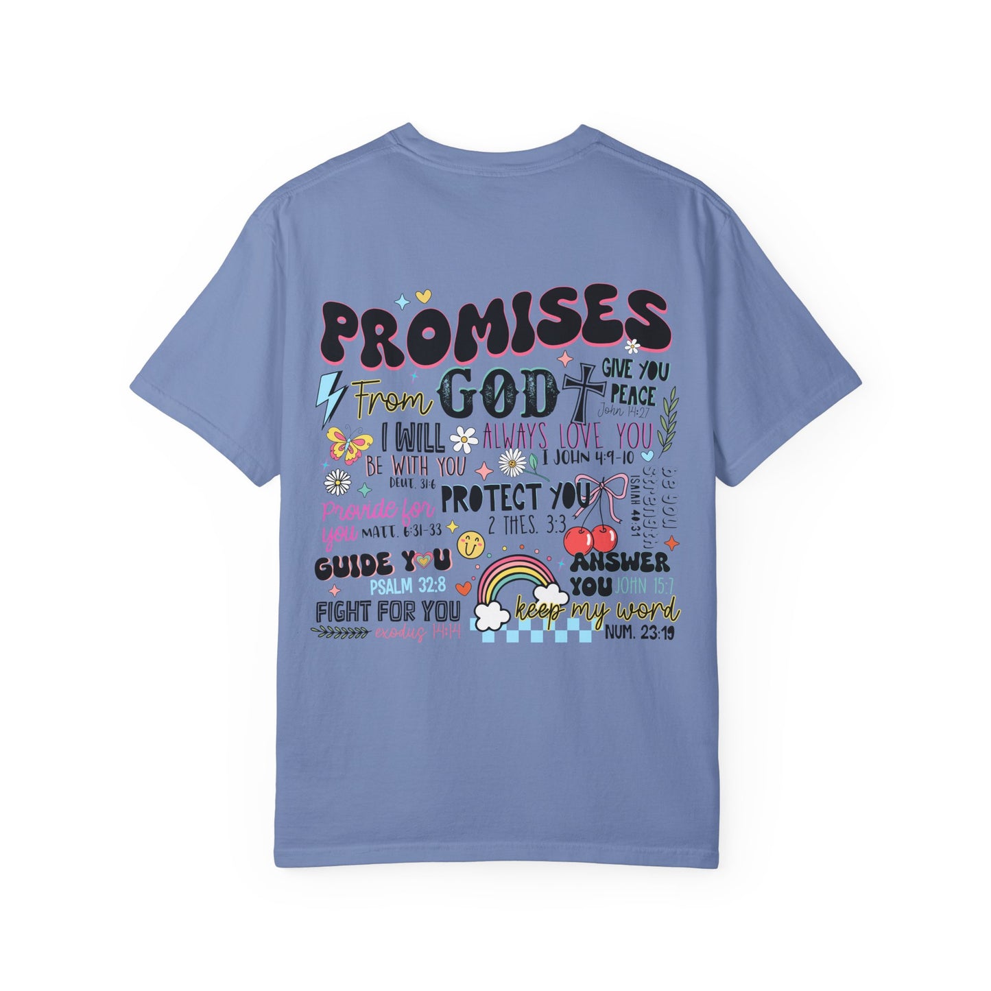 ☀️ Promises of God Tee Beach Hippie Coffee x Comfort Colors 1717
