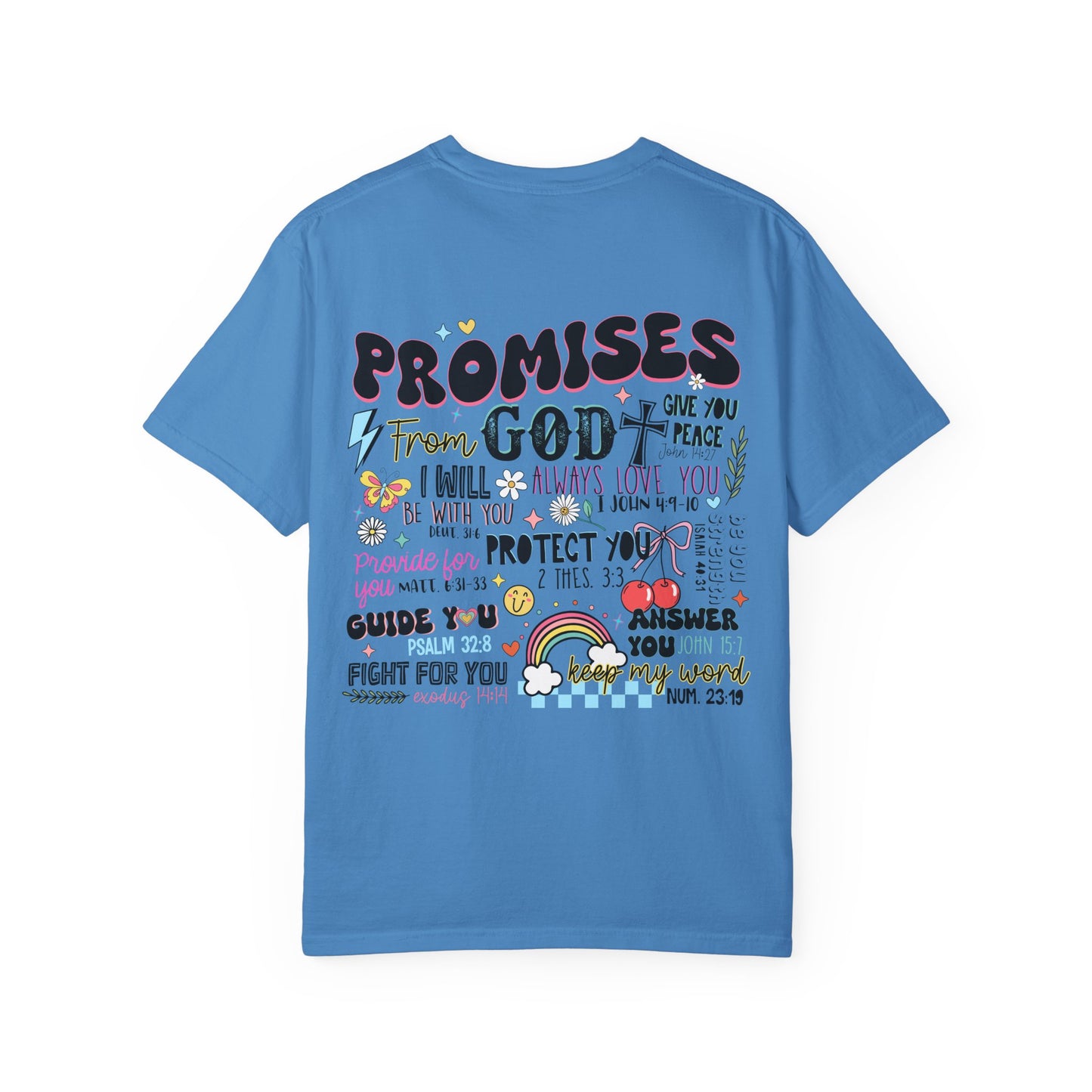 ☀️ Promises of God Tee Beach Hippie Coffee x Comfort Colors 1717