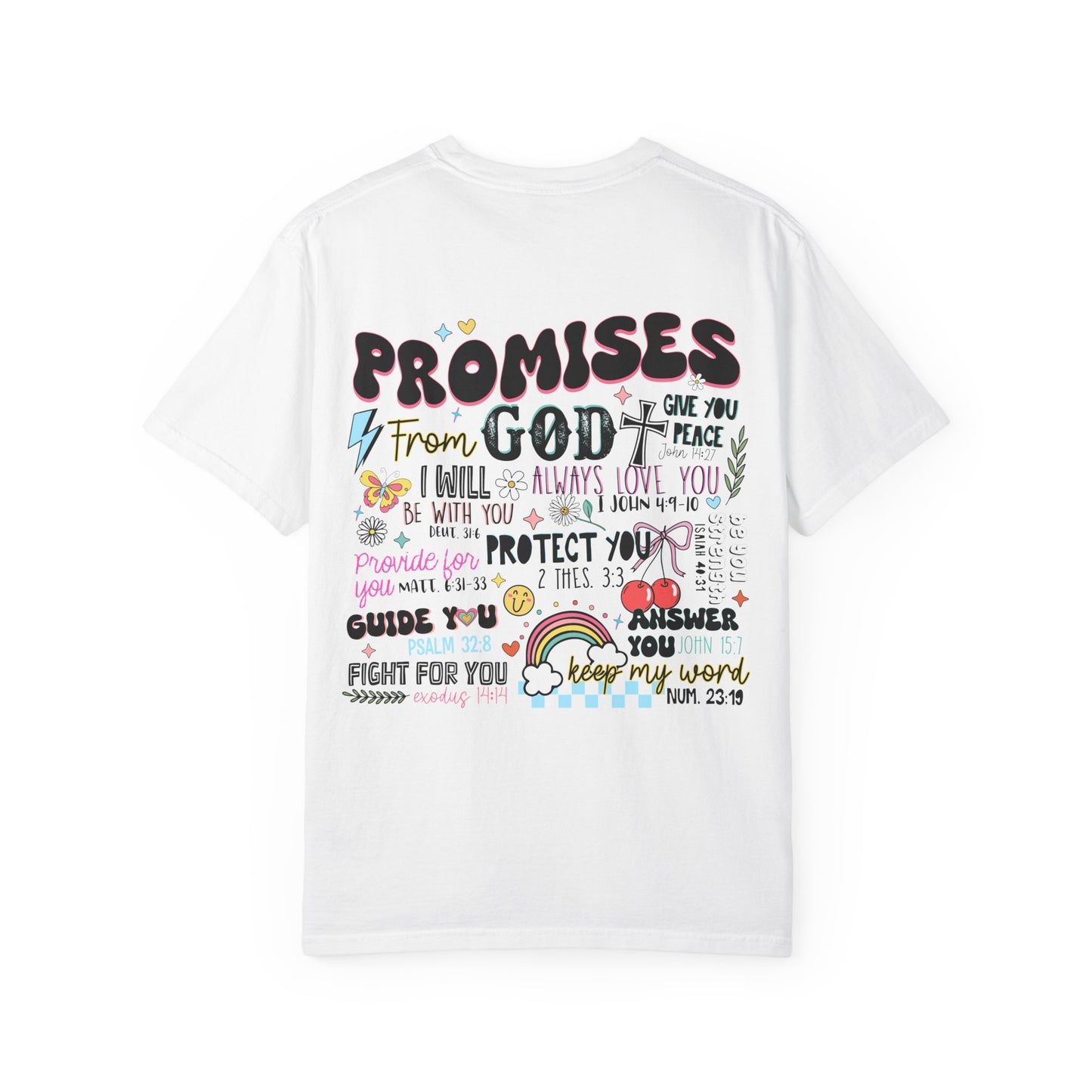 ☀️ Promises of God Tee Beach Hippie Coffee x Comfort Colors 1717