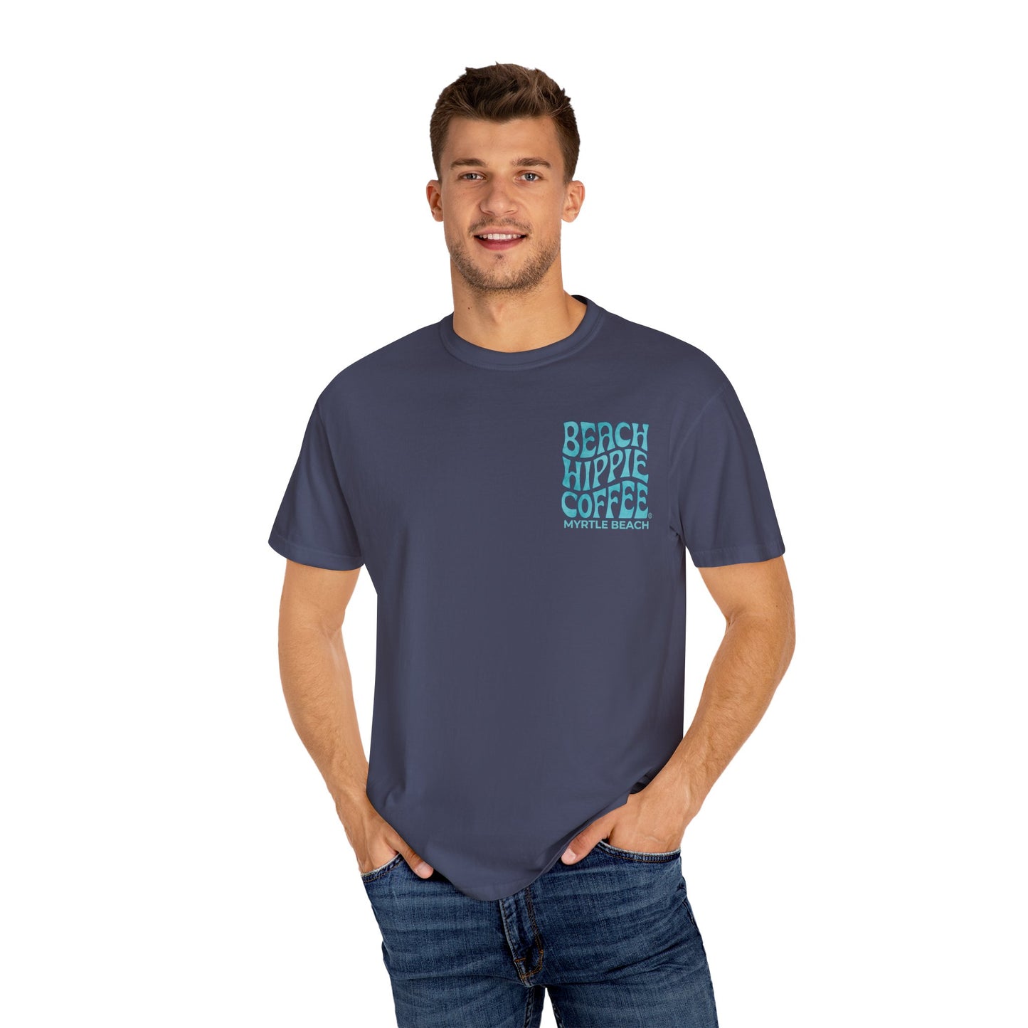 Beach Hippie T-Shirt, Vintage Style Tee, Fruit of the Spirit Shirt, Summer Vibes Apparel, Unisex Casual Tees