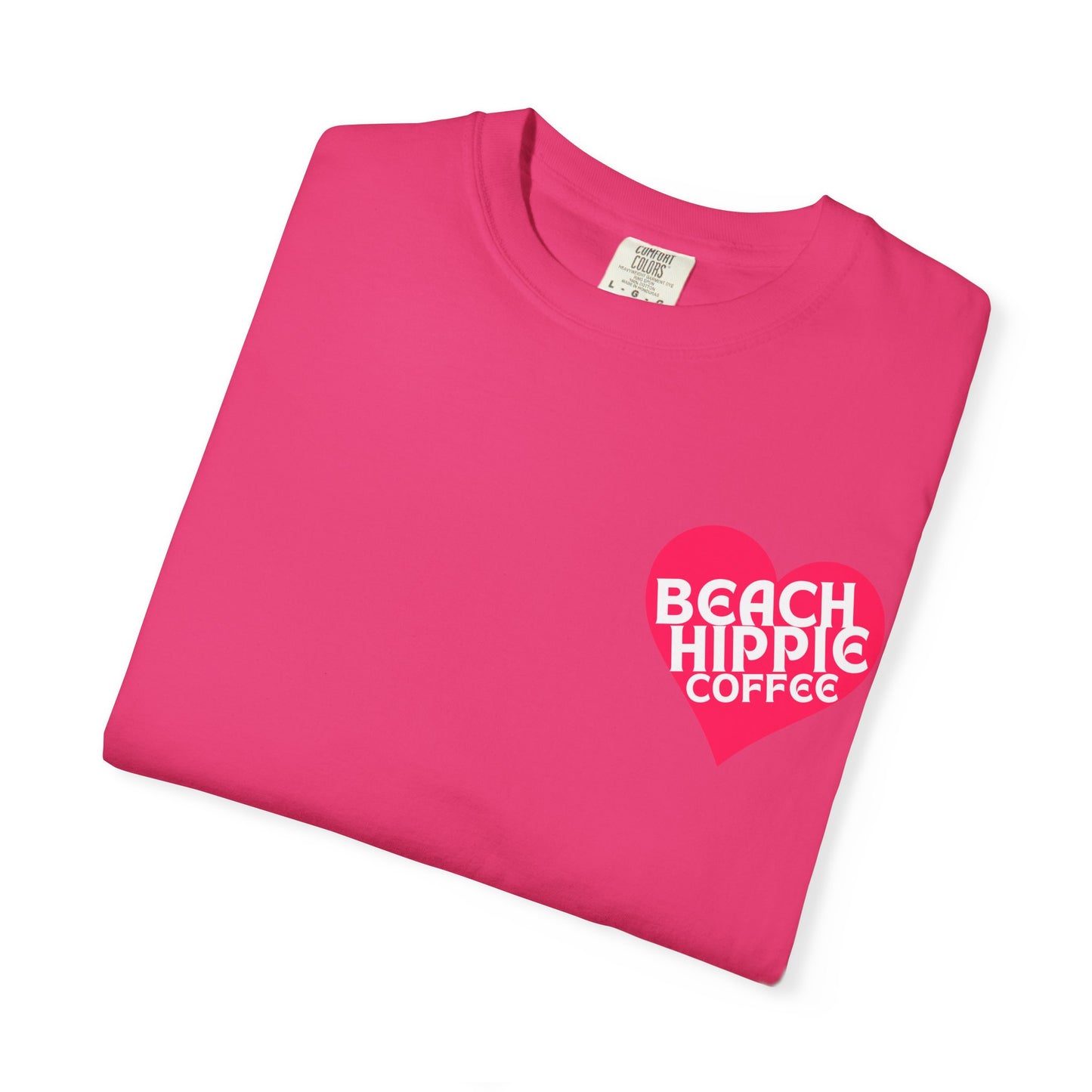 Beach Hippie Coffee T-Shirt - I Am Enough Graphic Tee
