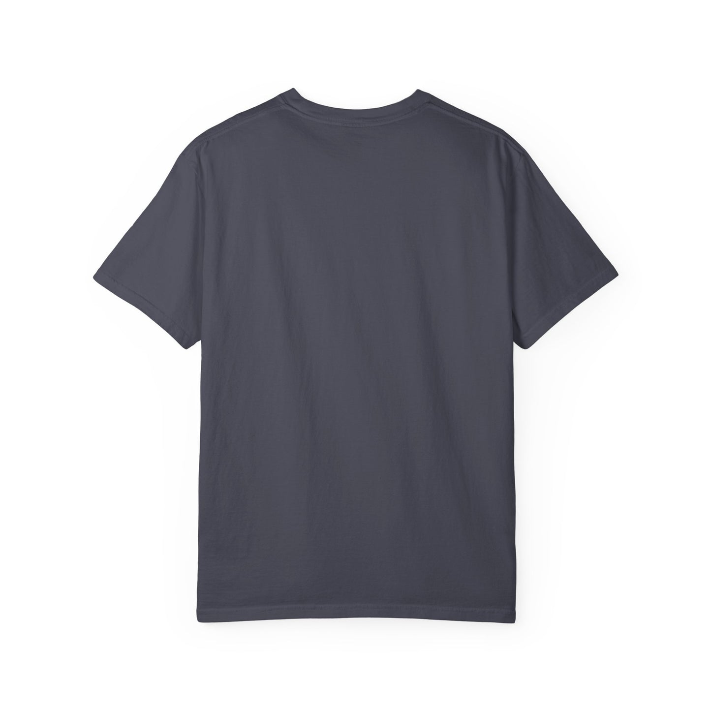 Beach Hippie Coffee Surf Logo T-Shirt — Minimal Turquoise Wave Graphic