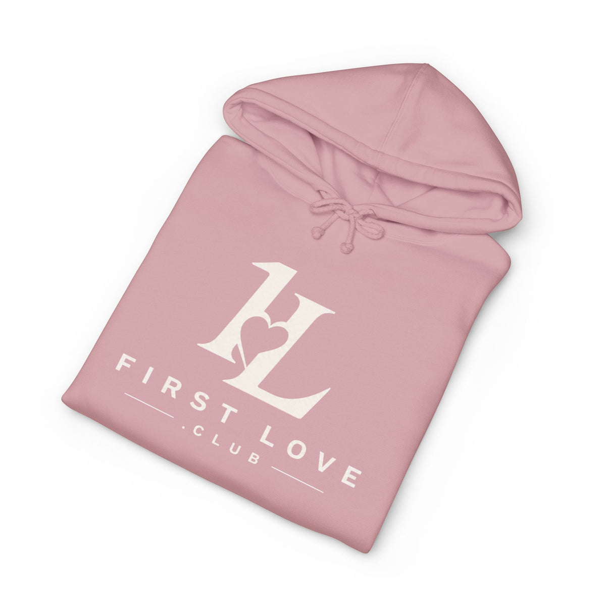 First Love Club Hoodie — Retro Monogram Pullover