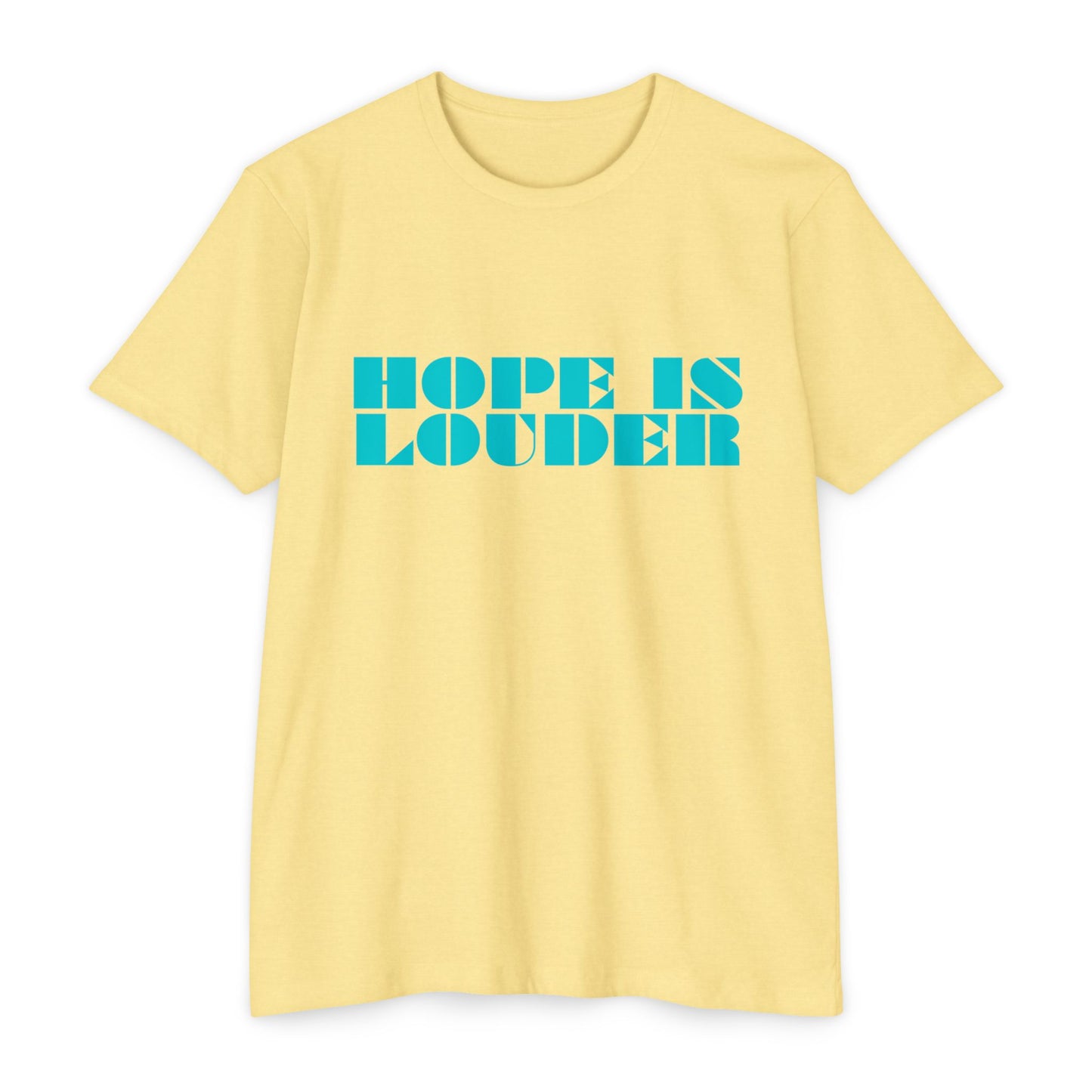 Hope Is Louder Beach Coffee T-Shirt