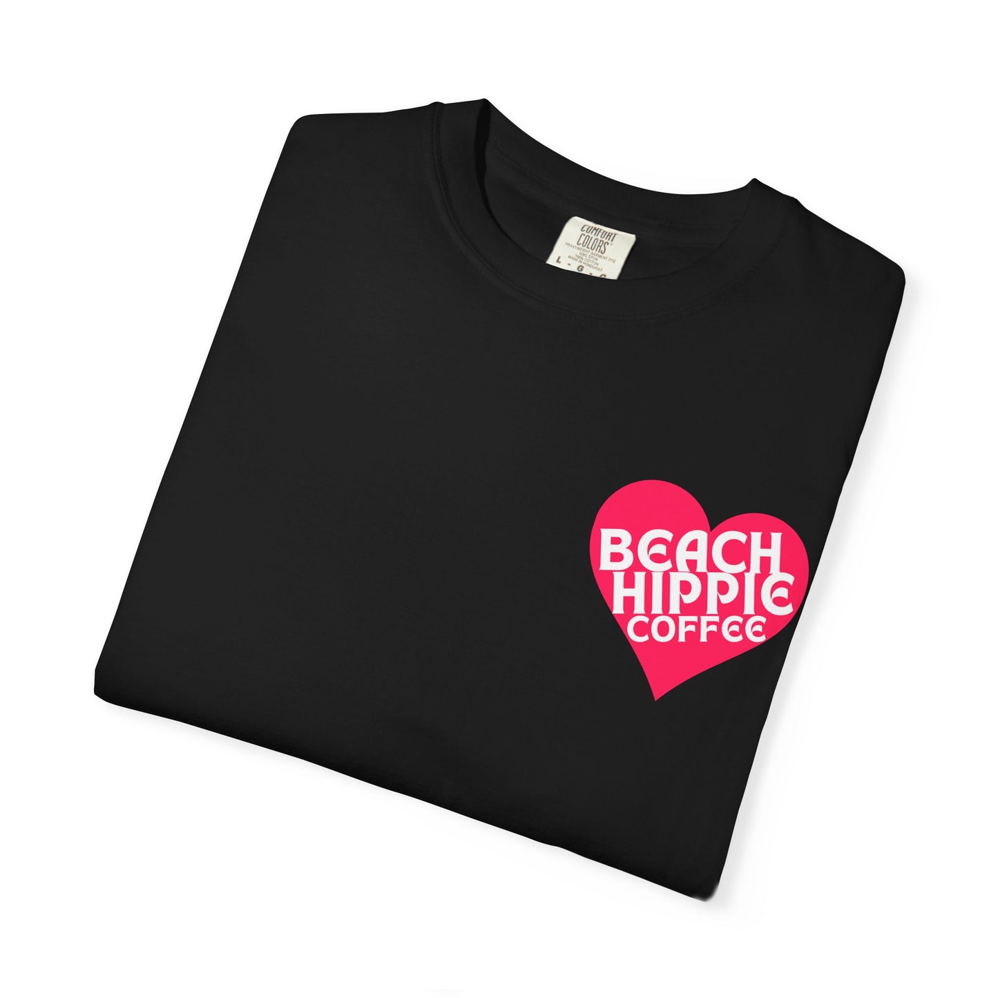 Beach Hippie Coffee T-Shirt - I Am Enough Graphic Tee