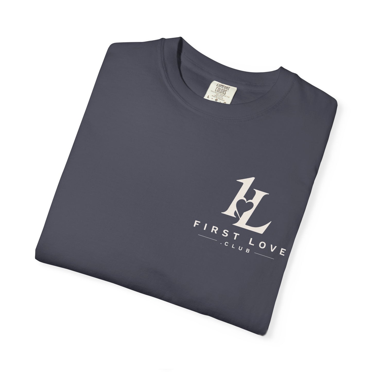 First Love Mountain T-Shirt — "Greater Is He" Christian Faith Tee