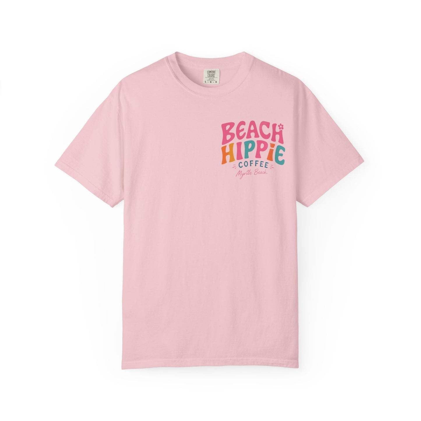 Beach Hippie T-Shirt — 'Beach Hippie Coffee' Vintage Surf Graphic Tee