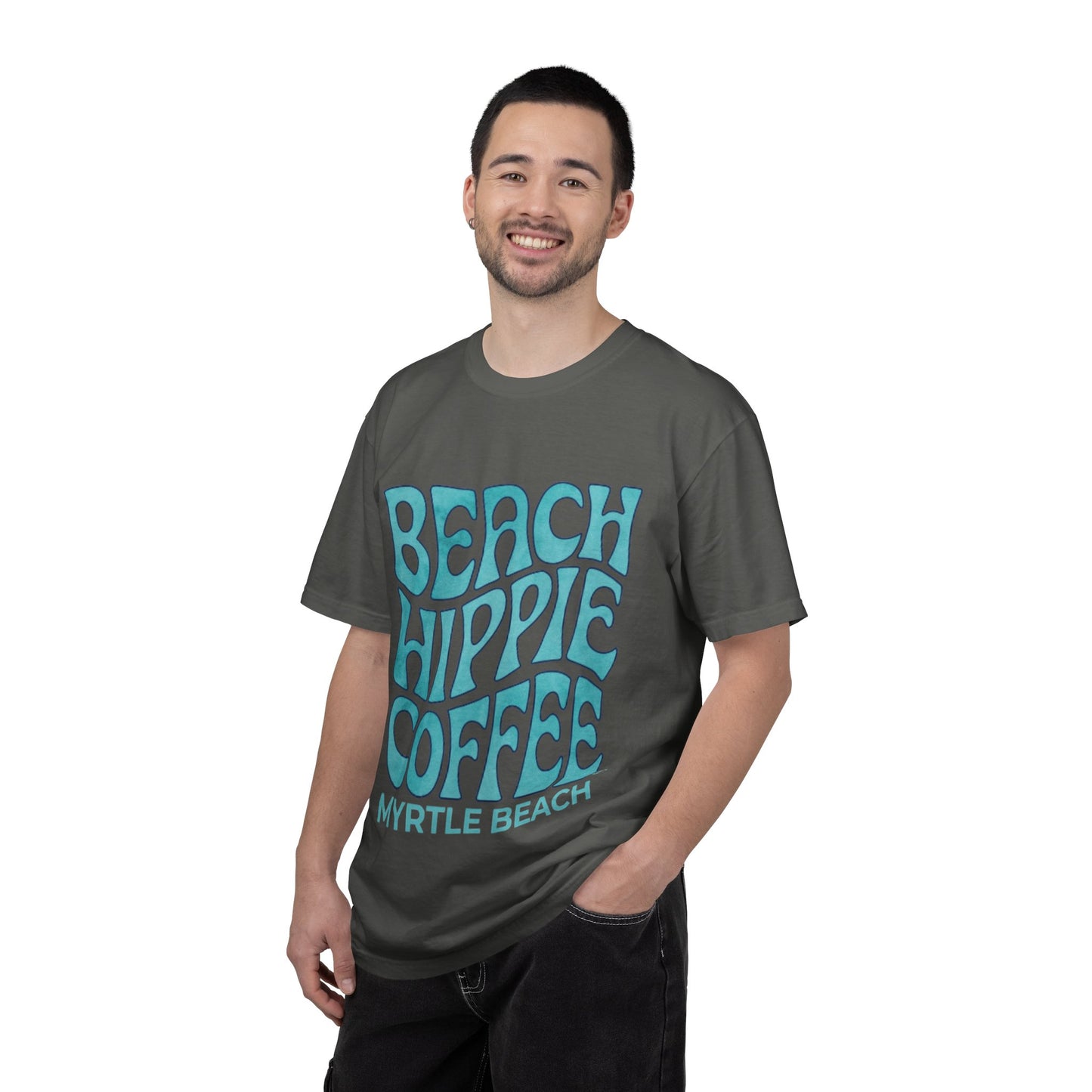 Beach Hippie Coffee T-Shirt — Myrtle Beach He Brings Dry Bones To Life