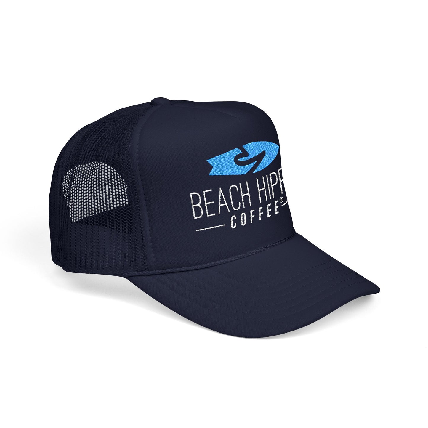 Beach Hippie Embroidered Foam Trucker Hat, Perfect Gift for Beach Lovers, Summer Festivals, Casual Outings, Outdoor Adventures, [...]