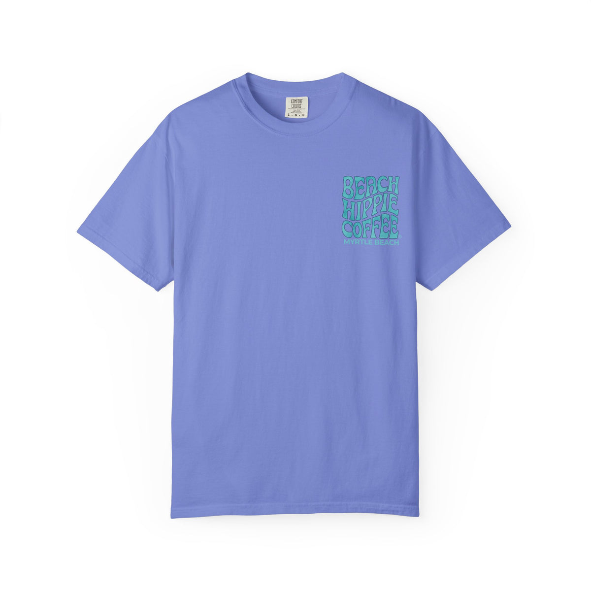 Beach Hippe Coffee T-Shirt — Trust the One Who Calms the Seas