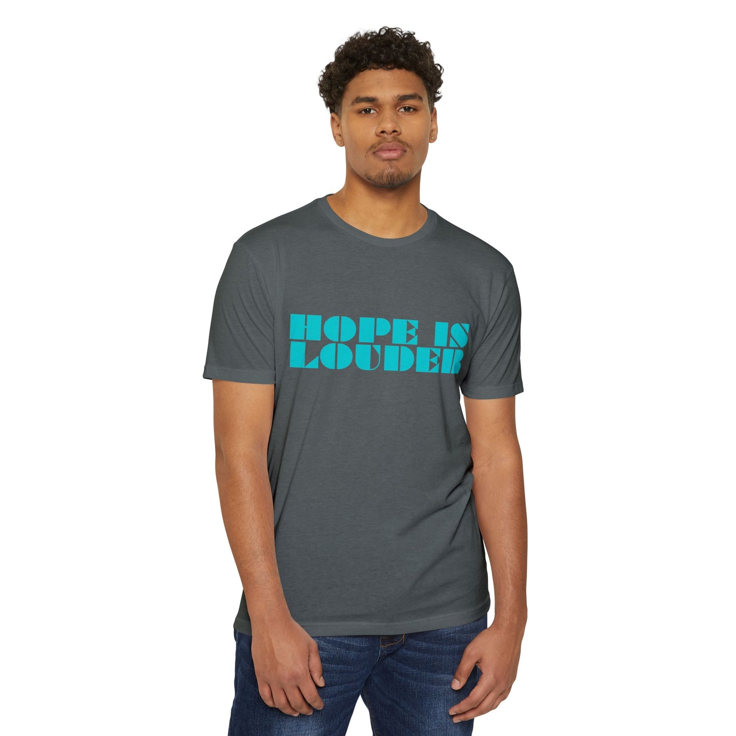 Hope Is Louder Beach Coffee T-Shirt