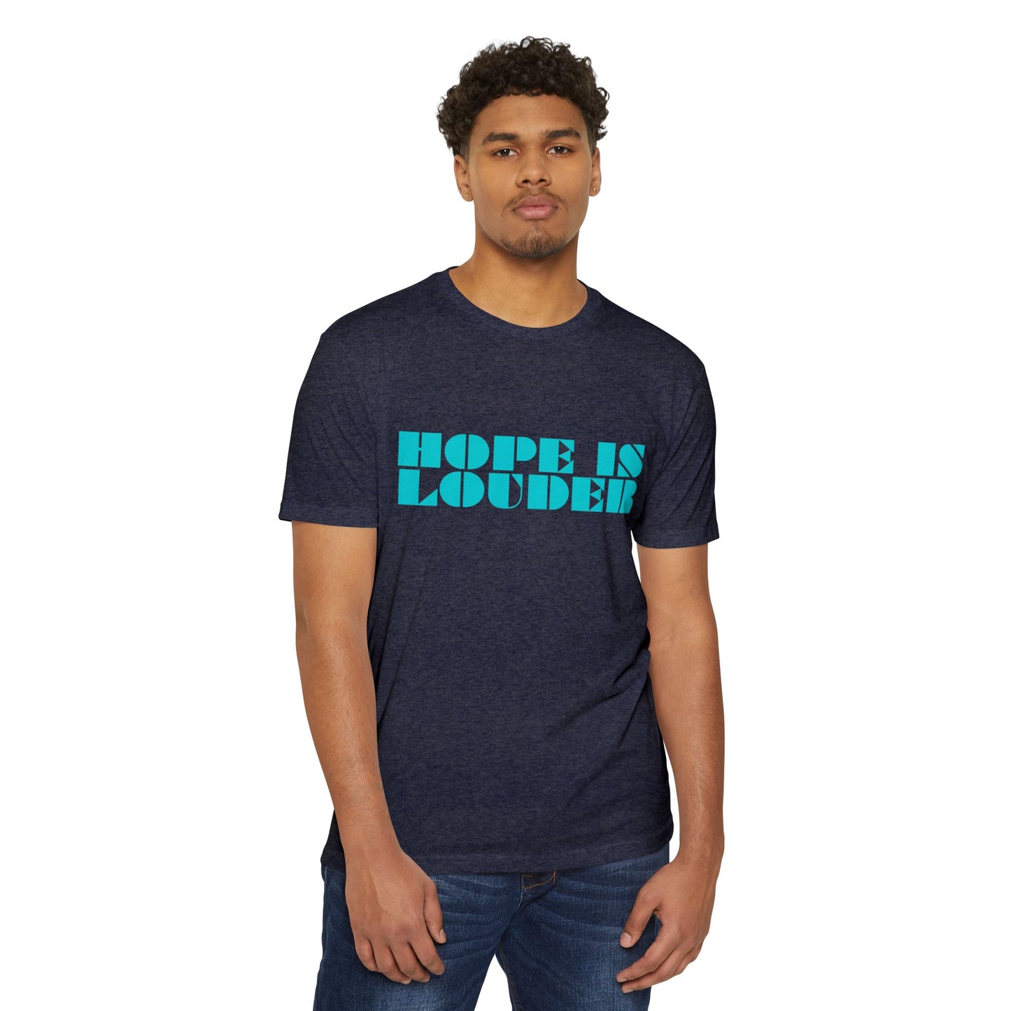 Hope Is Louder Beach Coffee T-Shirt