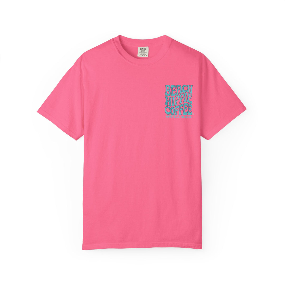 Beach Hippe Coffee T-Shirt — Trust the One Who Calms the Seas