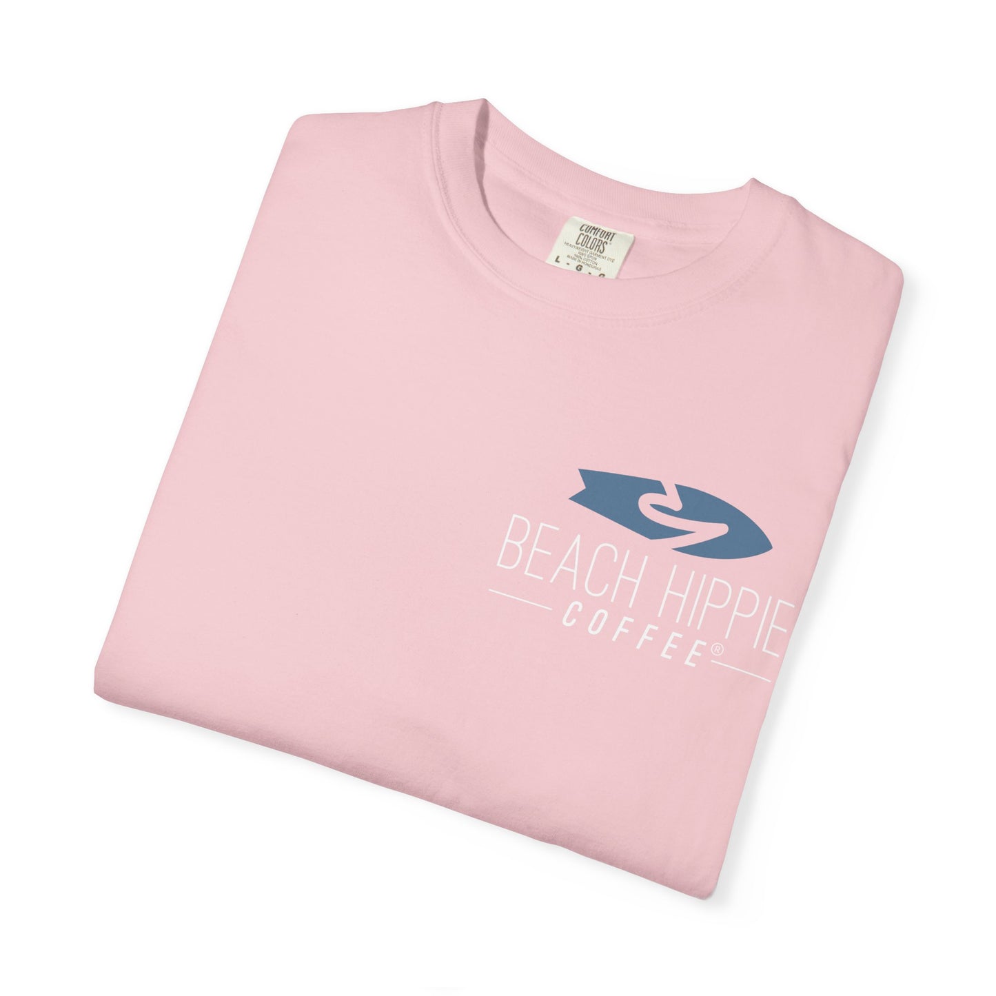 Beach Hippie T-Shirt — 'Beach Hippie Coffee' Vintage VW Van Myrtle Beach Tee