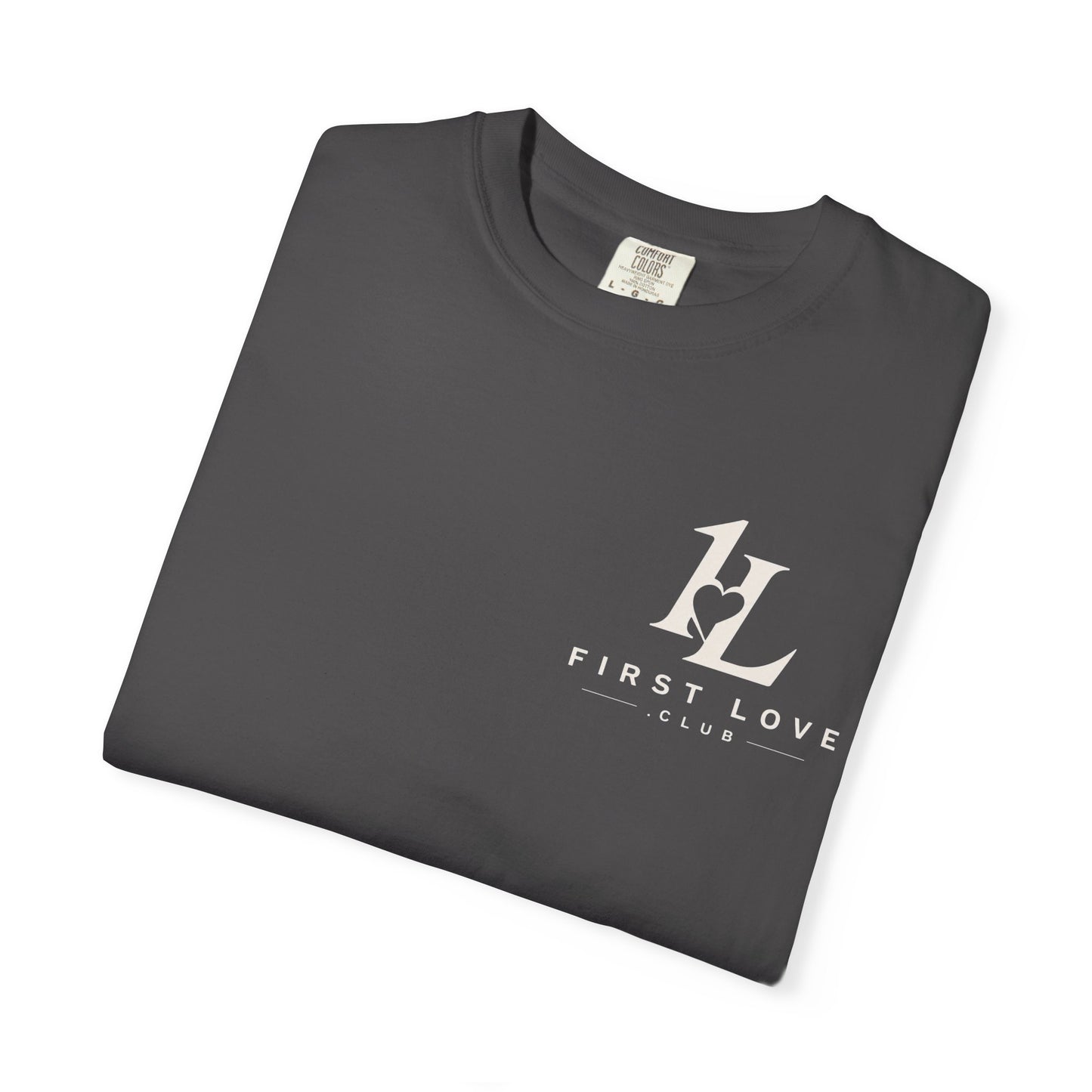 First Love Mountain T-Shirt — "Greater Is He" Christian Faith Tee