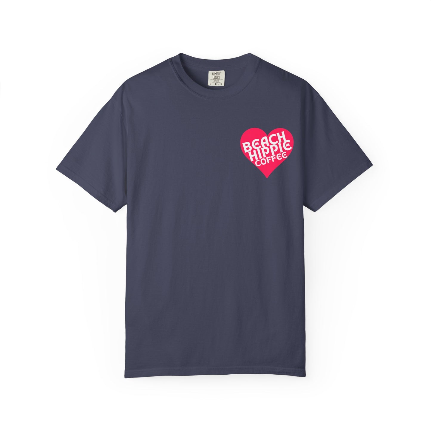 Beach Hippie Coffee T-Shirt - I Am Enough Graphic Tee