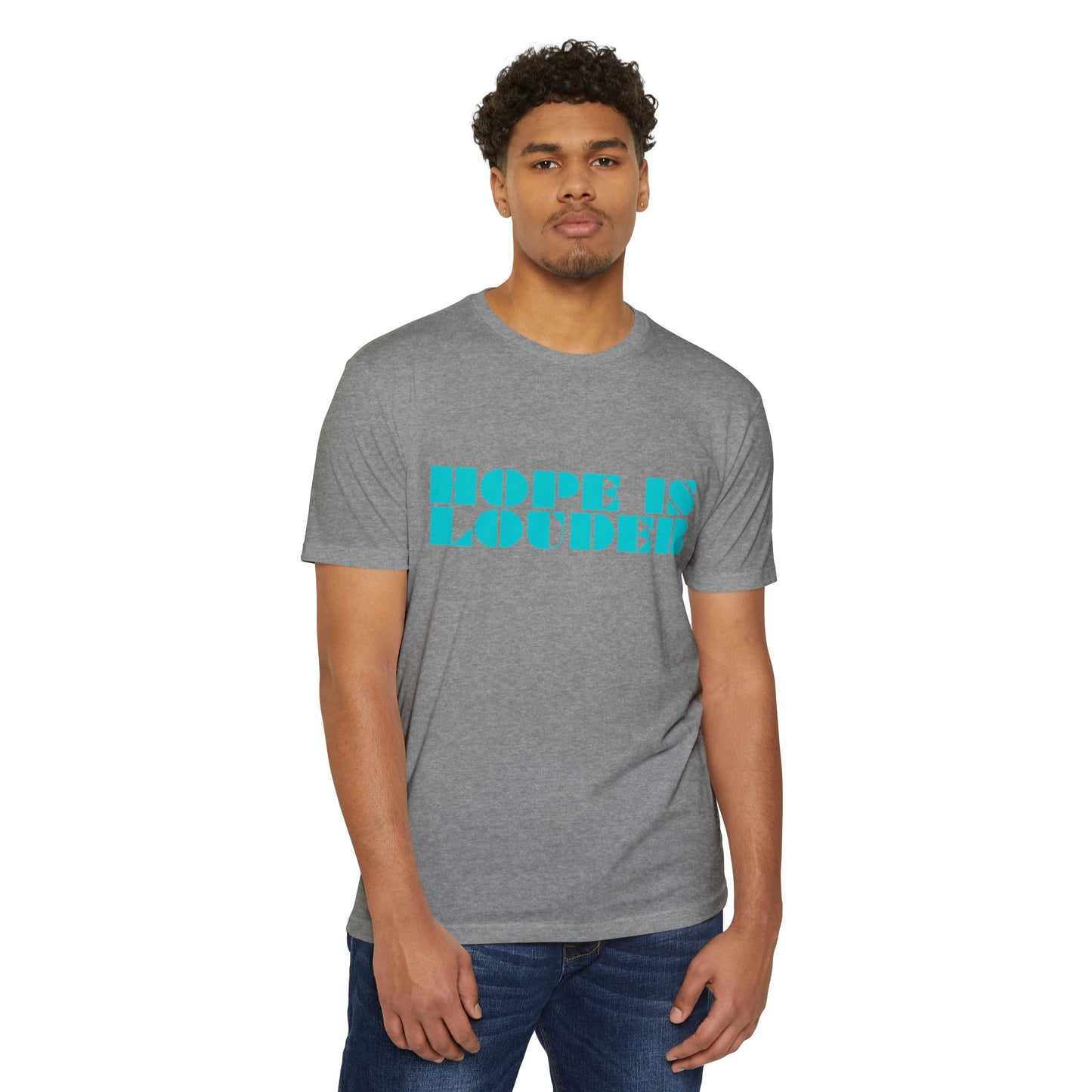 Hope Is Louder Beach Coffee T-Shirt