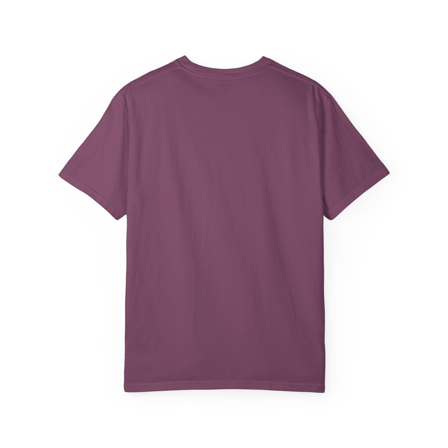 Beach Hippie Coffee Surf Logo T-Shirt — Minimal Turquoise Wave Graphic
