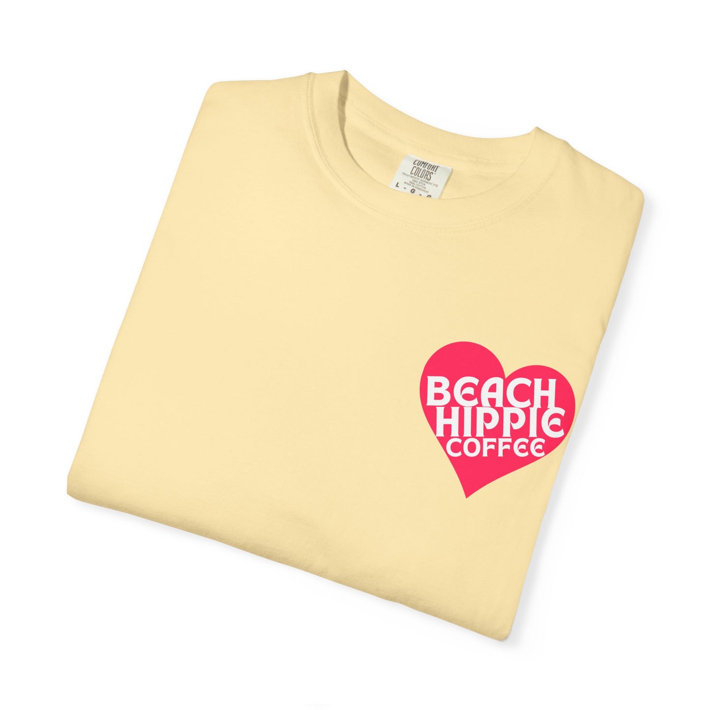 Beach Hippie Coffee T-Shirt - I Am Enough Graphic Tee