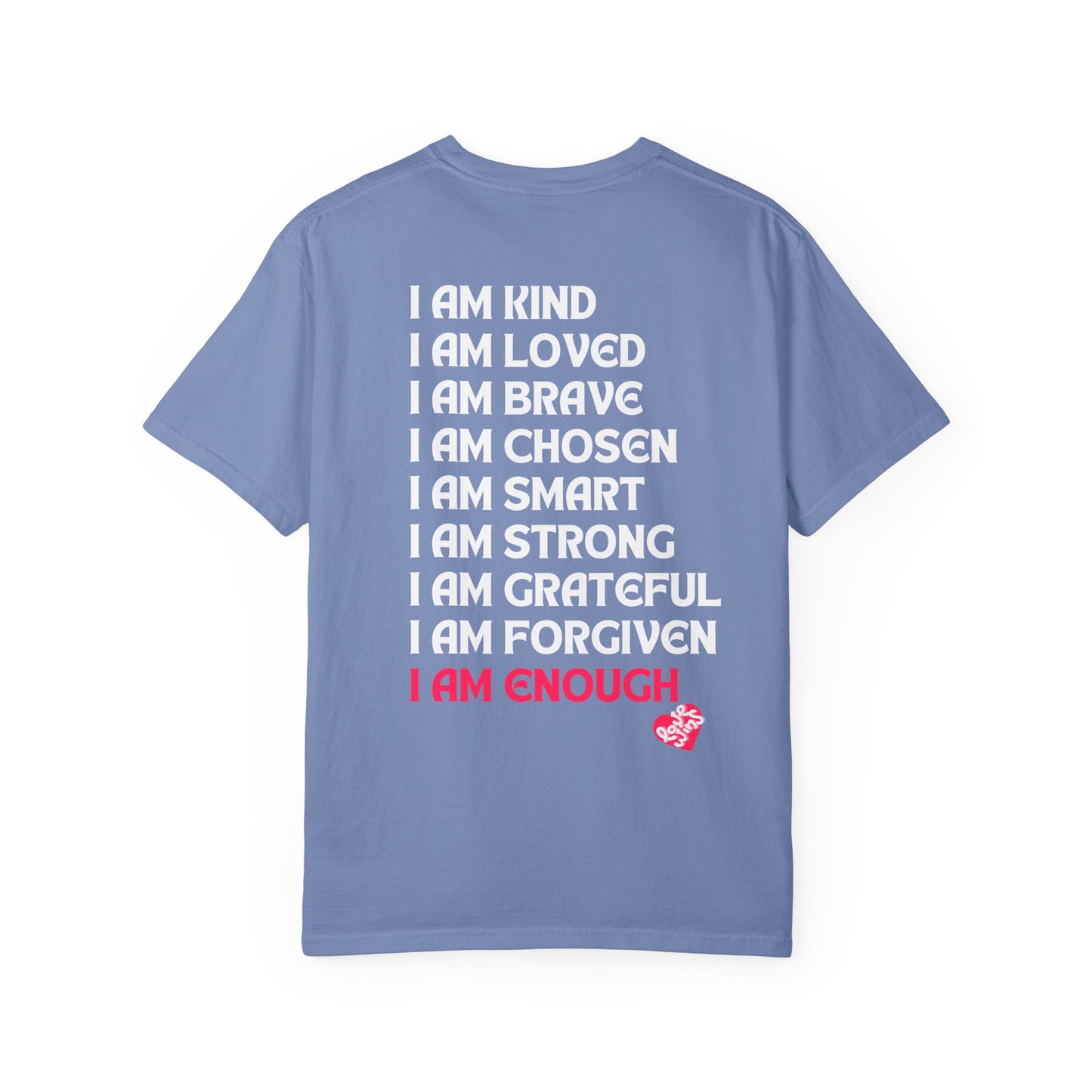 Beach Hippie Coffee T-Shirt - I Am Enough Graphic Tee