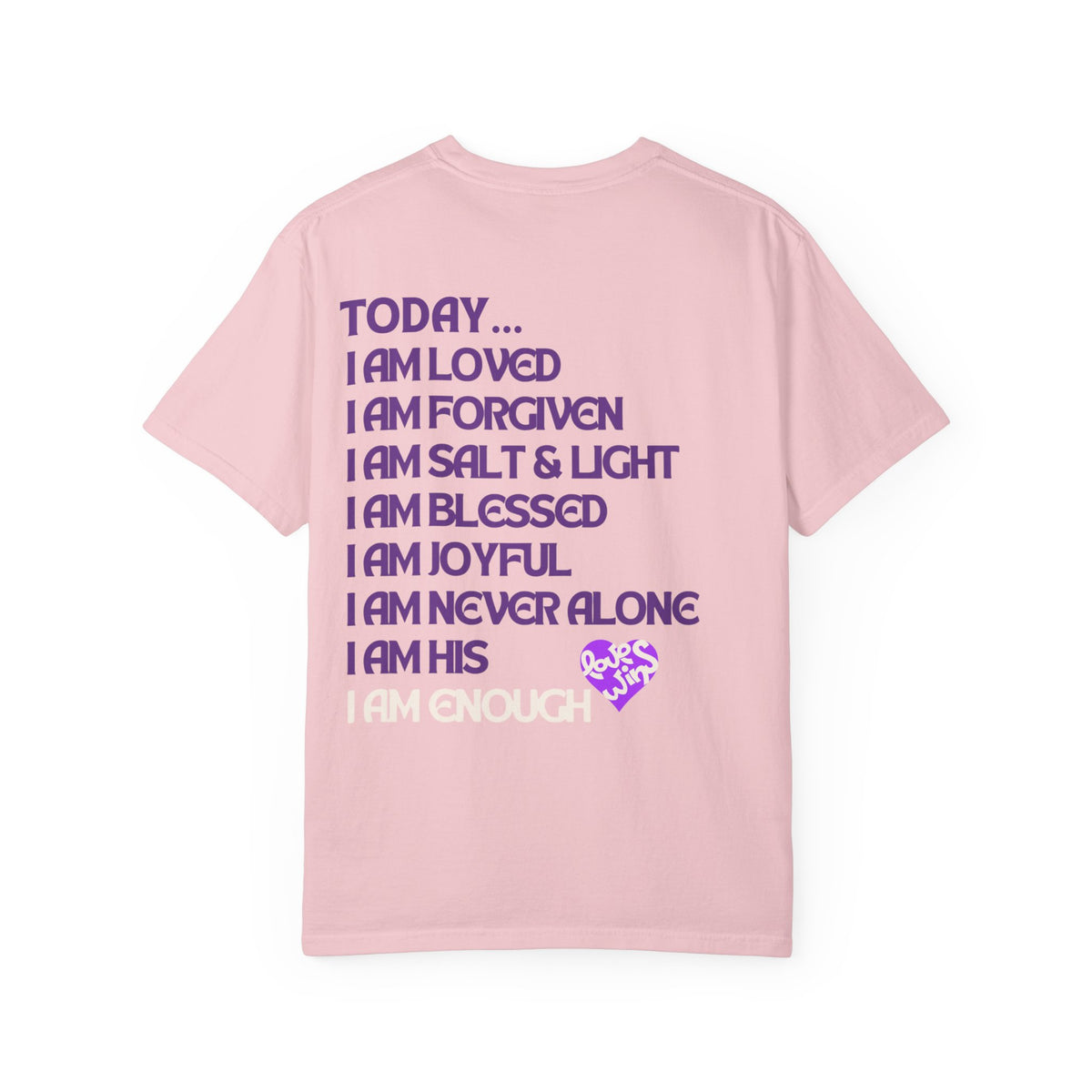 Good Day Graphic T-Shirt — "Today... I Am" Inspirational Beach Coffee Tee