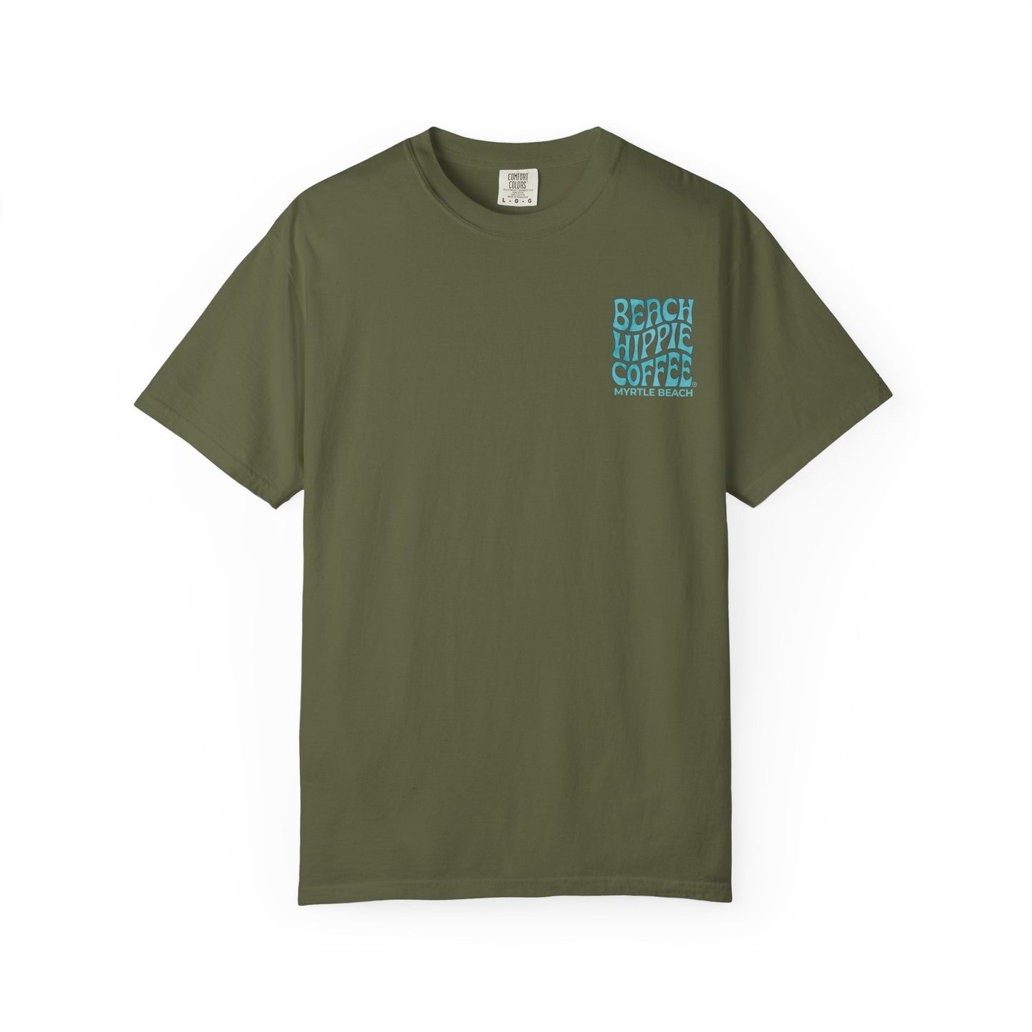 Cat Beach T-Shirt — "Life Is Greater With Unconditional Meow Love" Graphic Tee