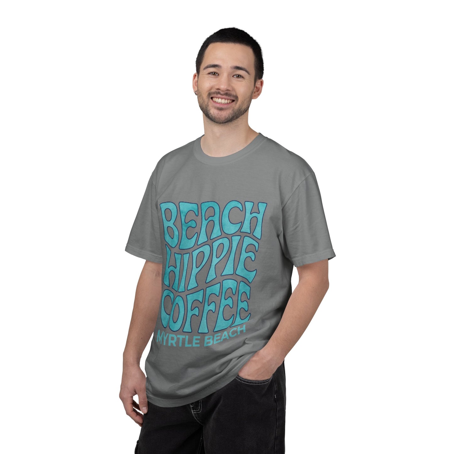 Beach Hippie Coffee T-Shirt — Myrtle Beach He Brings Dry Bones To Life