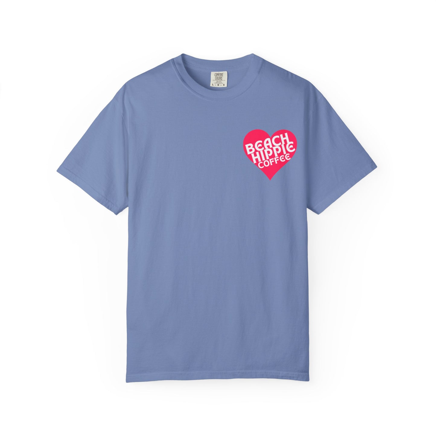 Beach Hippie Coffee T-Shirt - I Am Enough Graphic Tee
