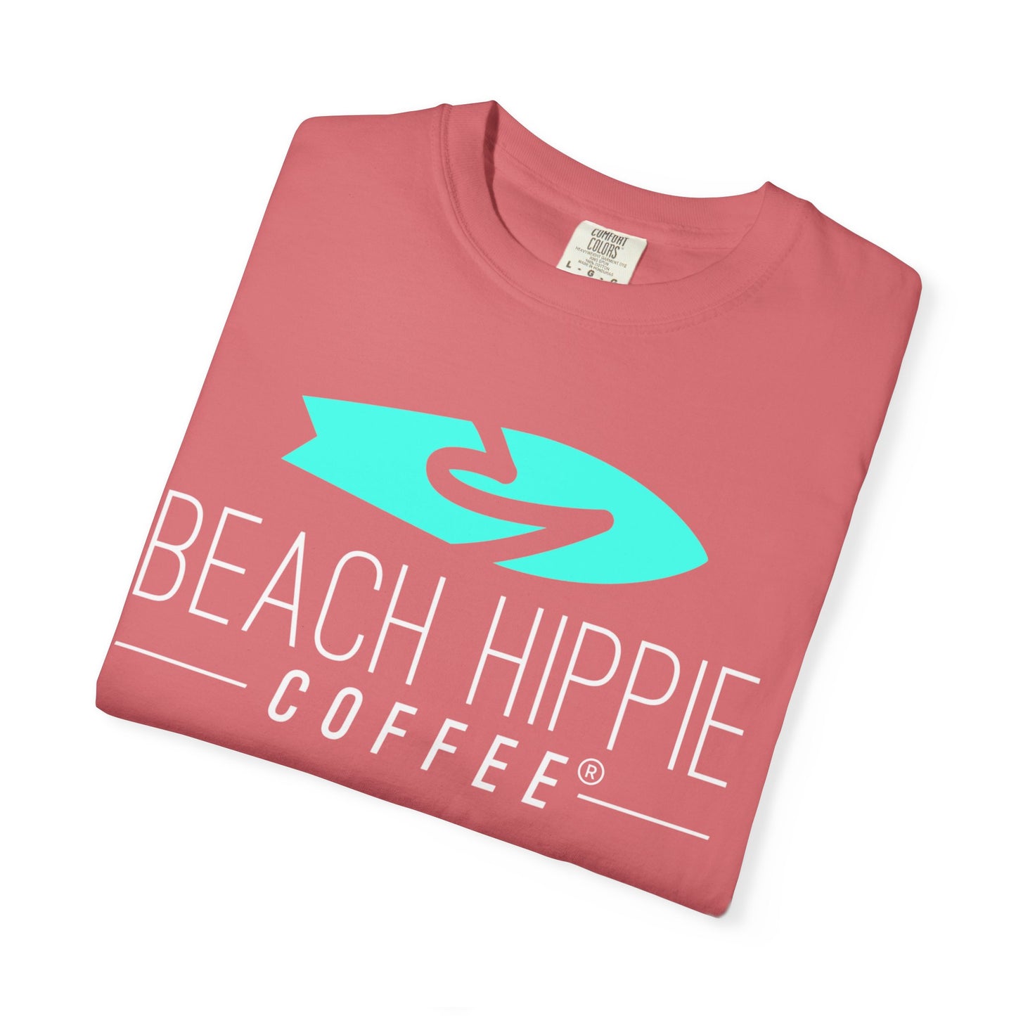 Definition of a Beach Hippie Bus T-Shirt | Unisex Garment-Dyed Tee, Casual Summer Shirt, Boho Style Top, Perfect for Beach Days, Music Festivals