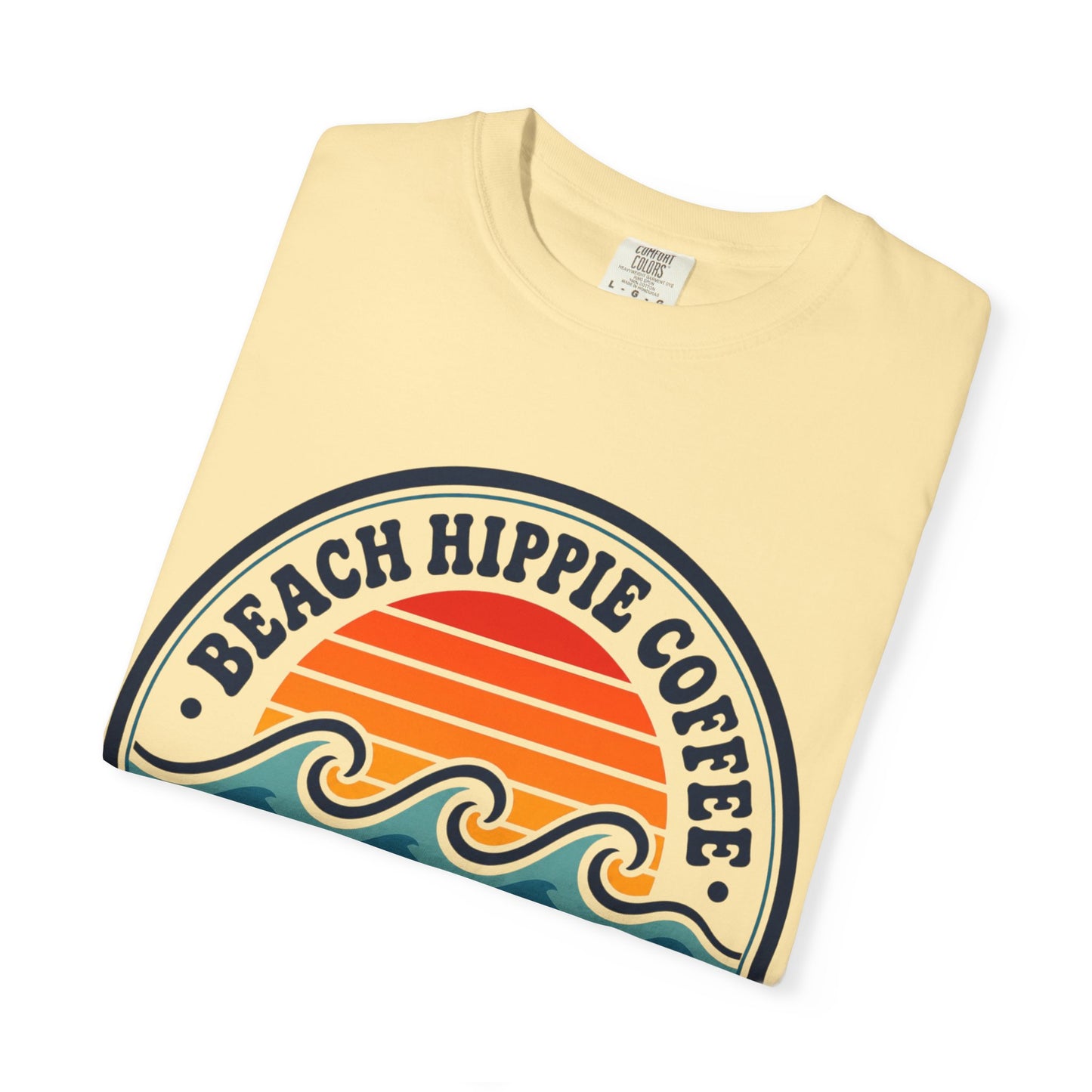Coffee Club T-Shirt — "Make Coffee Fun" Retro Beach Surf Graphic