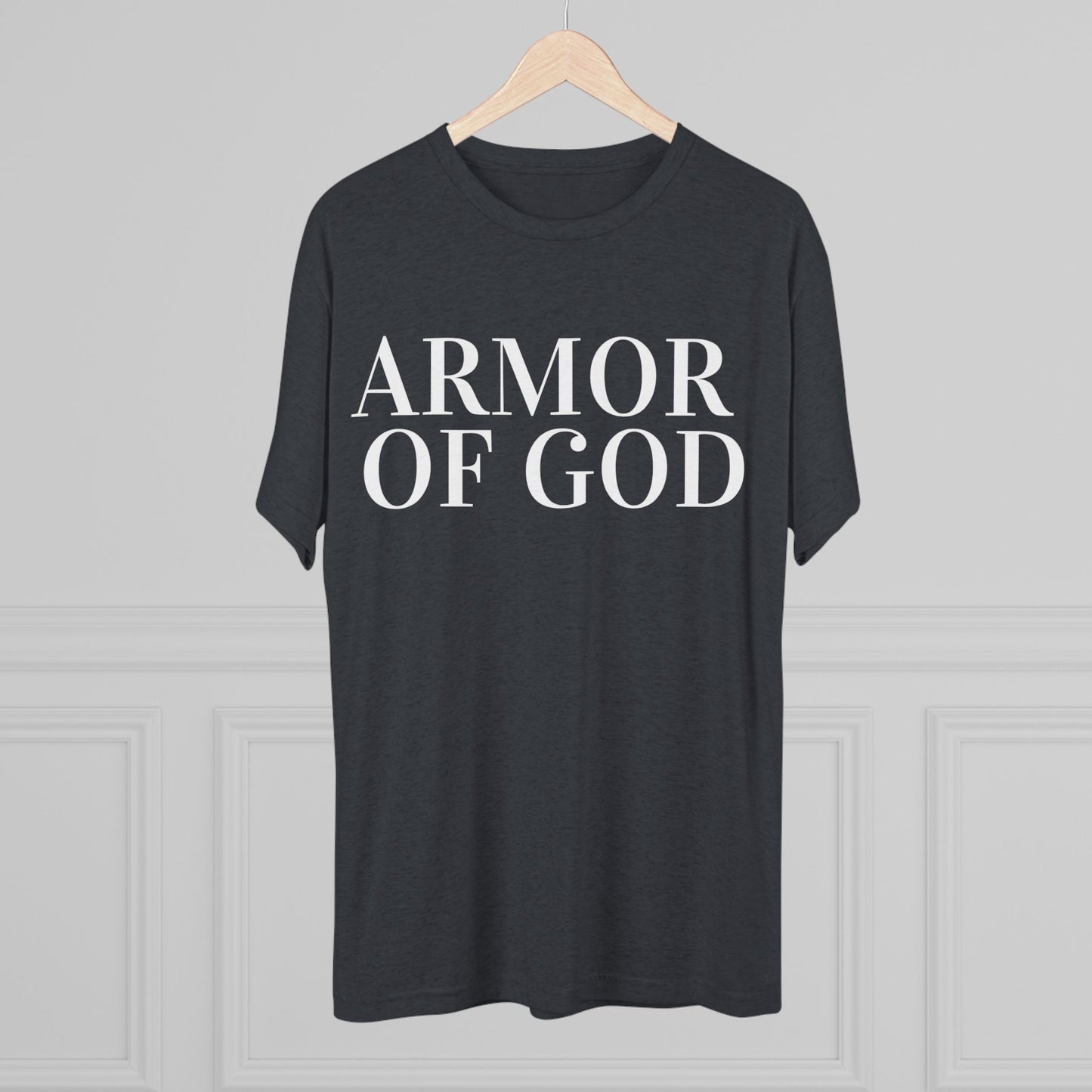 Faith Streetwear Crew Tee — "Remember God Is With You"