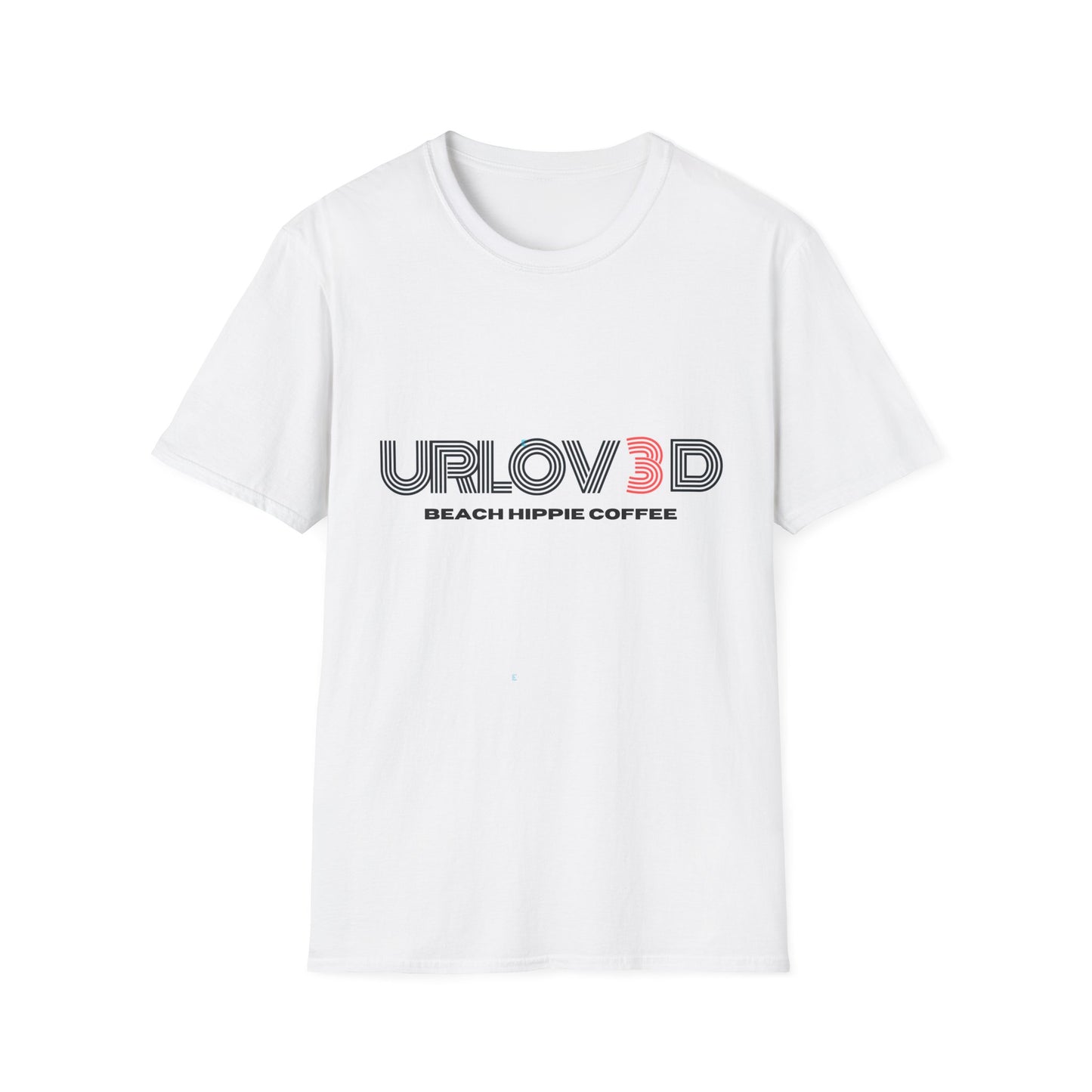 URLOV3D Beach Hippie Coffee T-Shirt