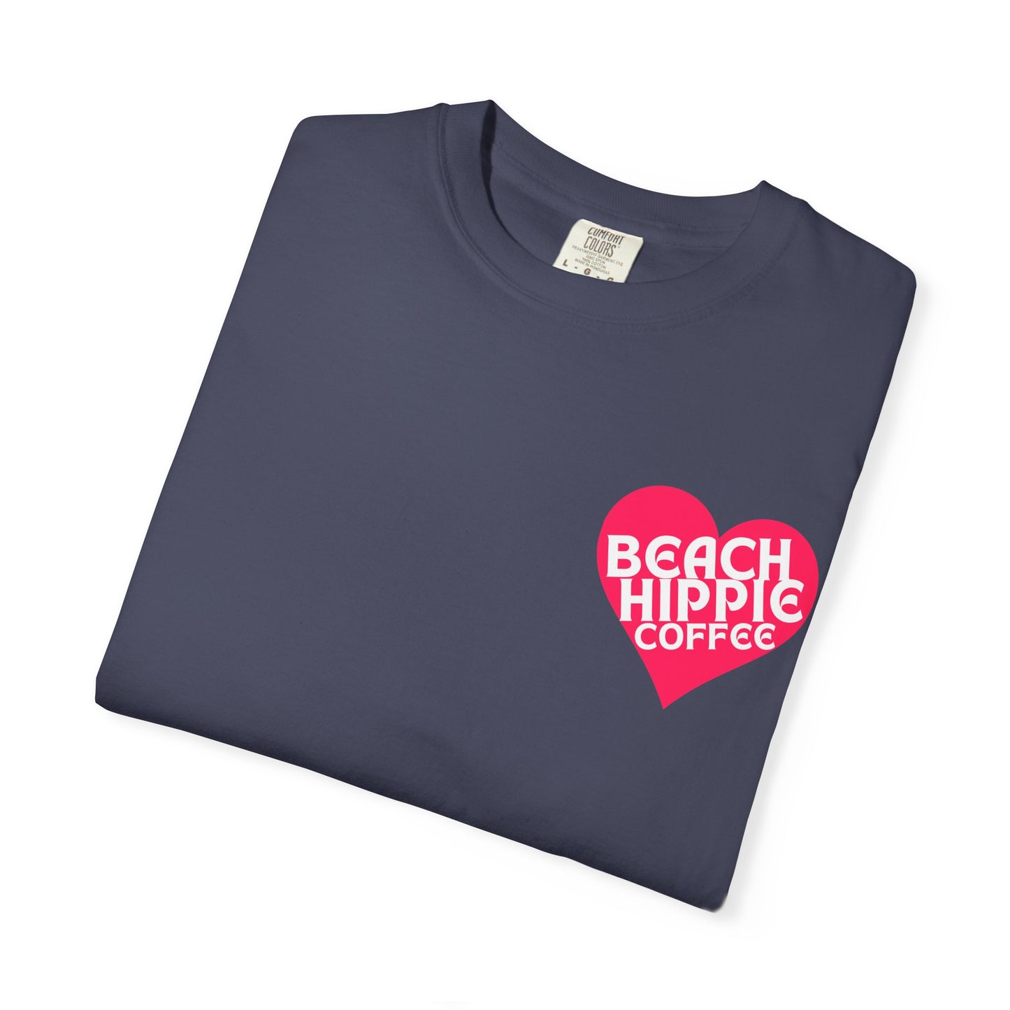 Beach Hippie Coffee T-Shirt - I Am Enough Graphic Tee