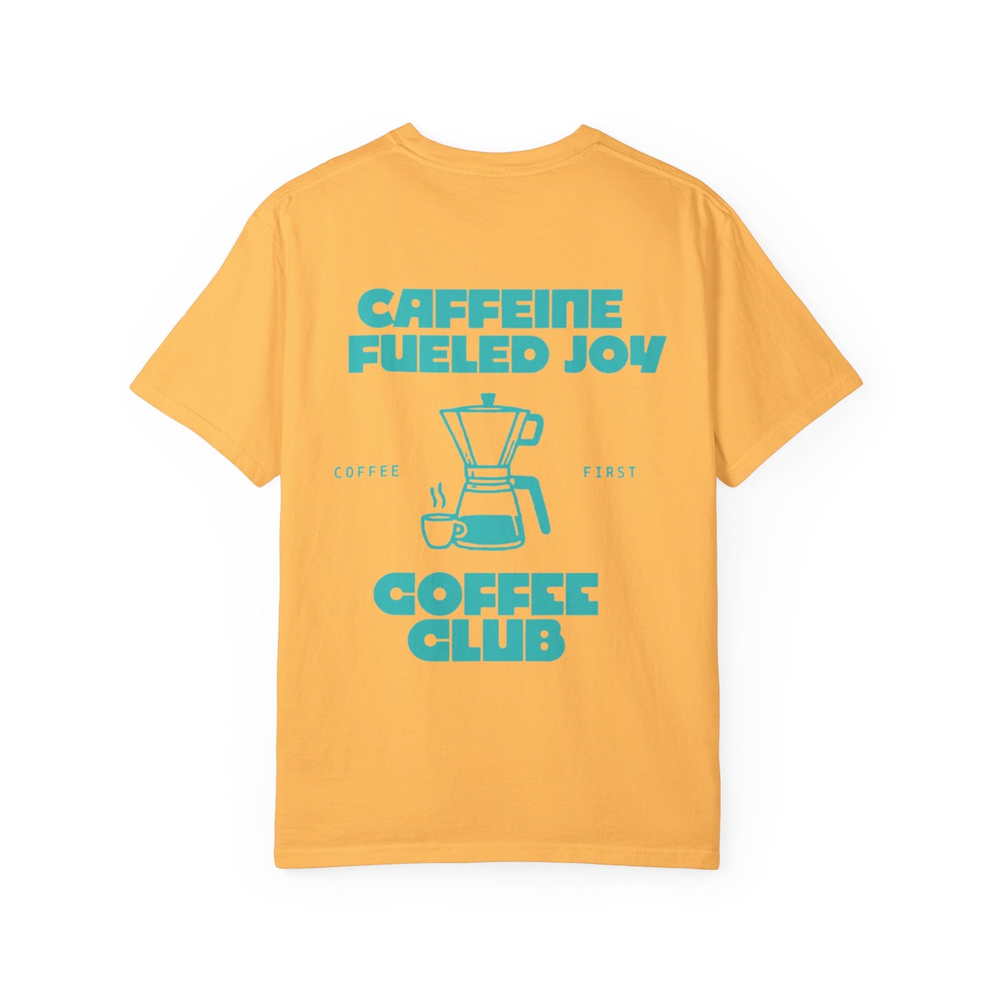 Coffee Club T-Shirt — "Make Coffee Fun" Retro Beach Surf Graphic