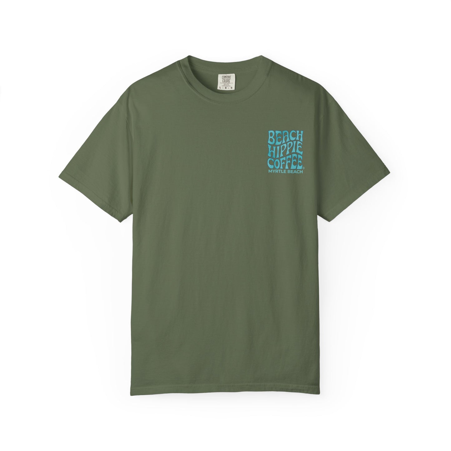 Cat Beach T-Shirt — "Life Is Greater With Unconditional Meow Love" Graphic Tee