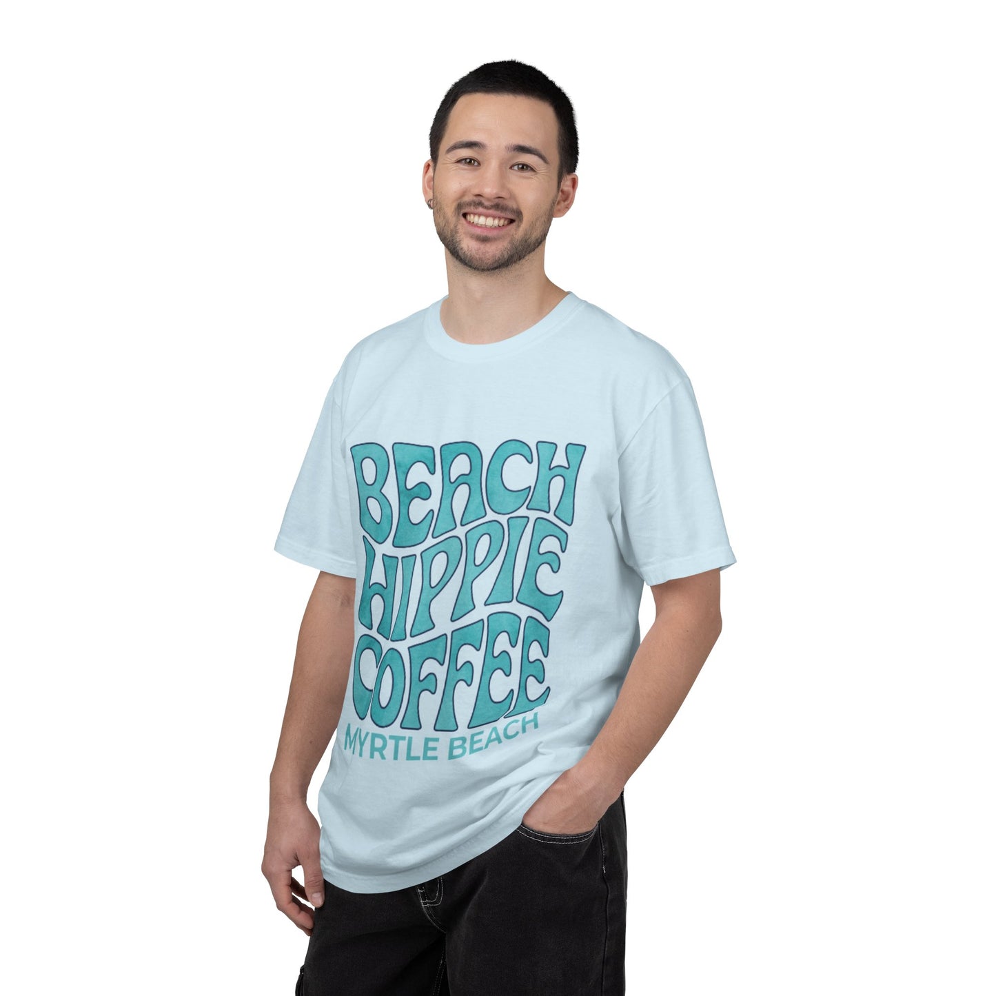 Beach Hippie Coffee T-Shirt — Myrtle Beach He Brings Dry Bones To Life
