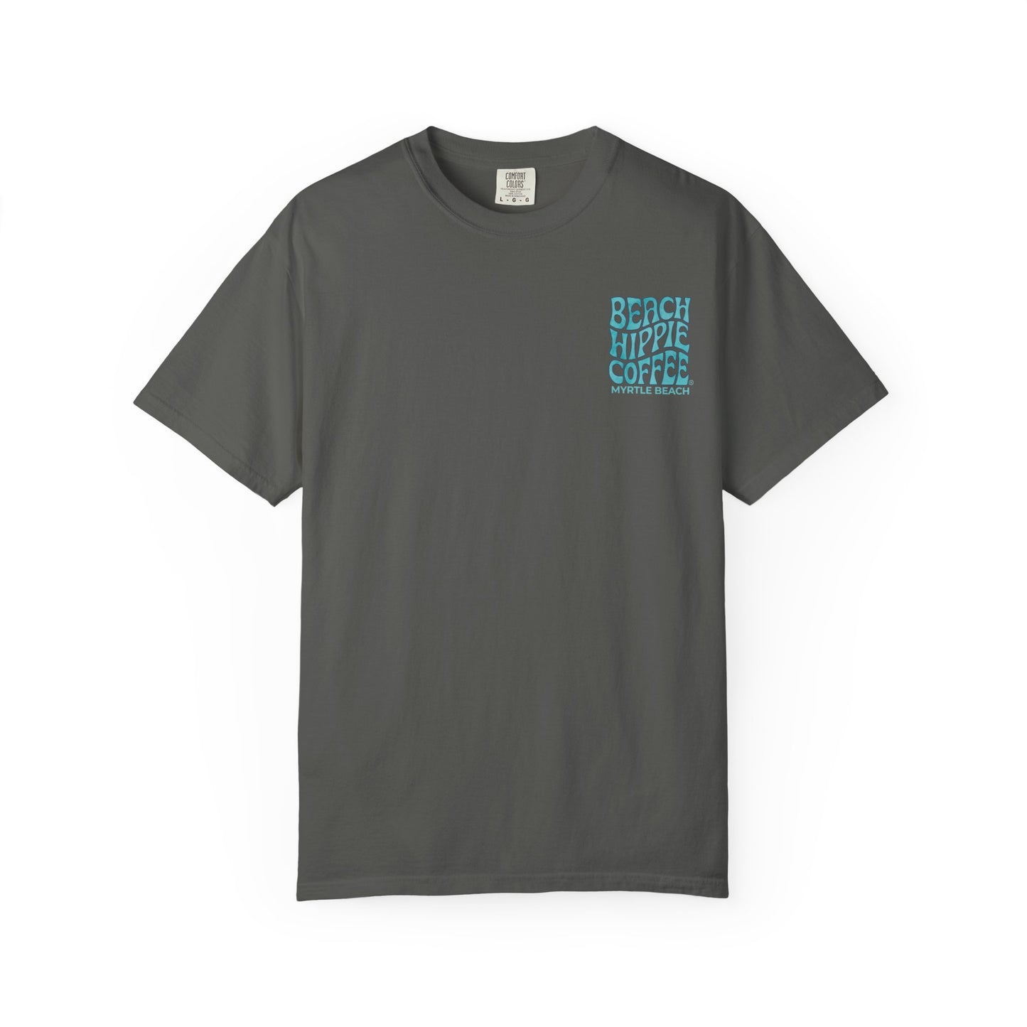 Cat Beach T-Shirt — "Life Is Greater With Unconditional Meow Love" Graphic Tee