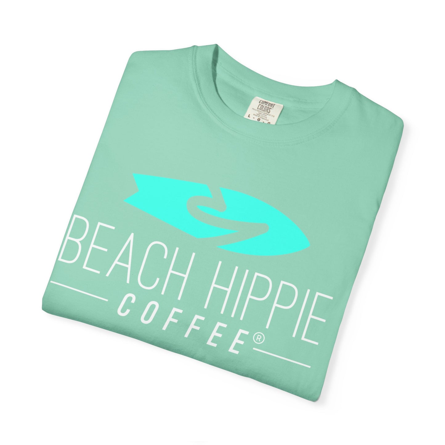 Definition of a Beach Hippie Bus T-Shirt | Unisex Garment-Dyed Tee, Casual Summer Shirt, Boho Style Top, Perfect for Beach Days, Music Festivals