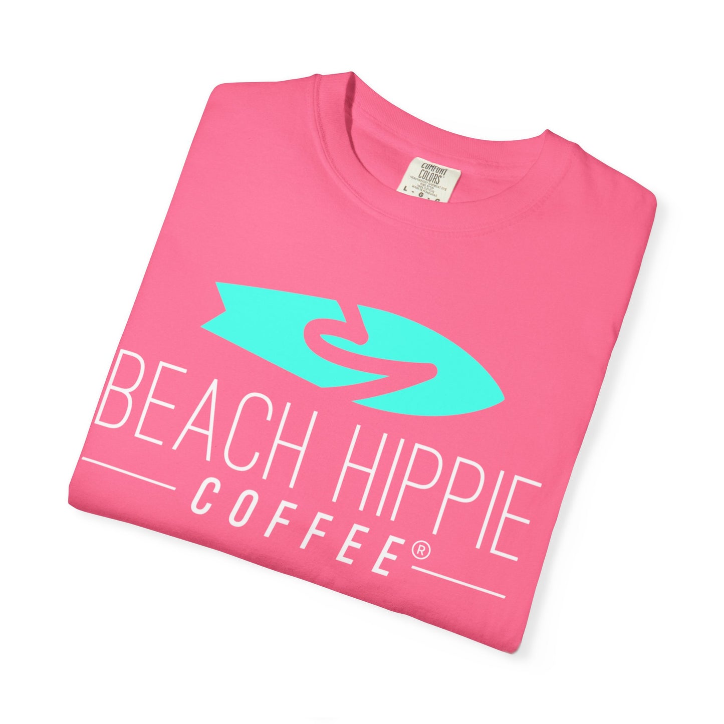 Definition of a Beach Hippie Bus T-Shirt | Unisex Garment-Dyed Tee, Casual Summer Shirt, Boho Style Top, Perfect for Beach Days, Music Festivals