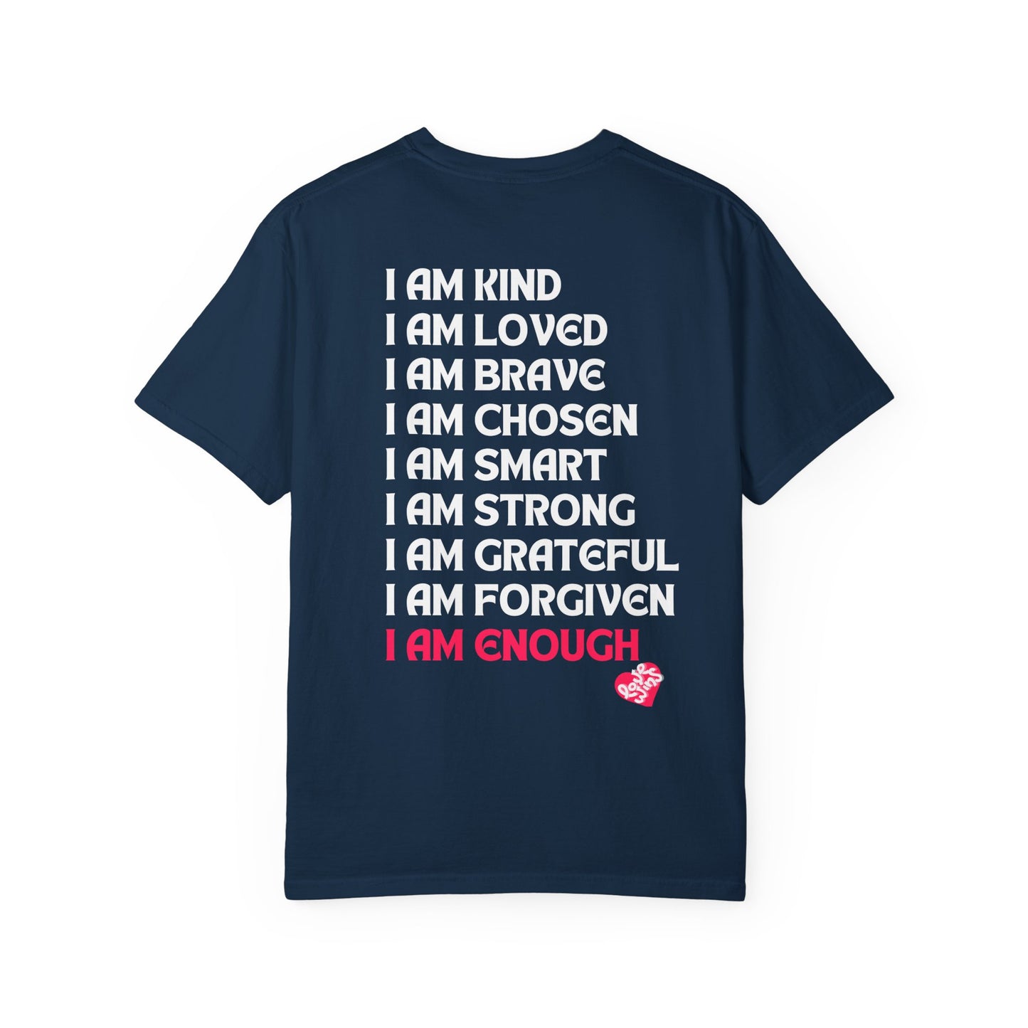 Beach Hippie Coffee T-Shirt - I Am Enough Graphic Tee