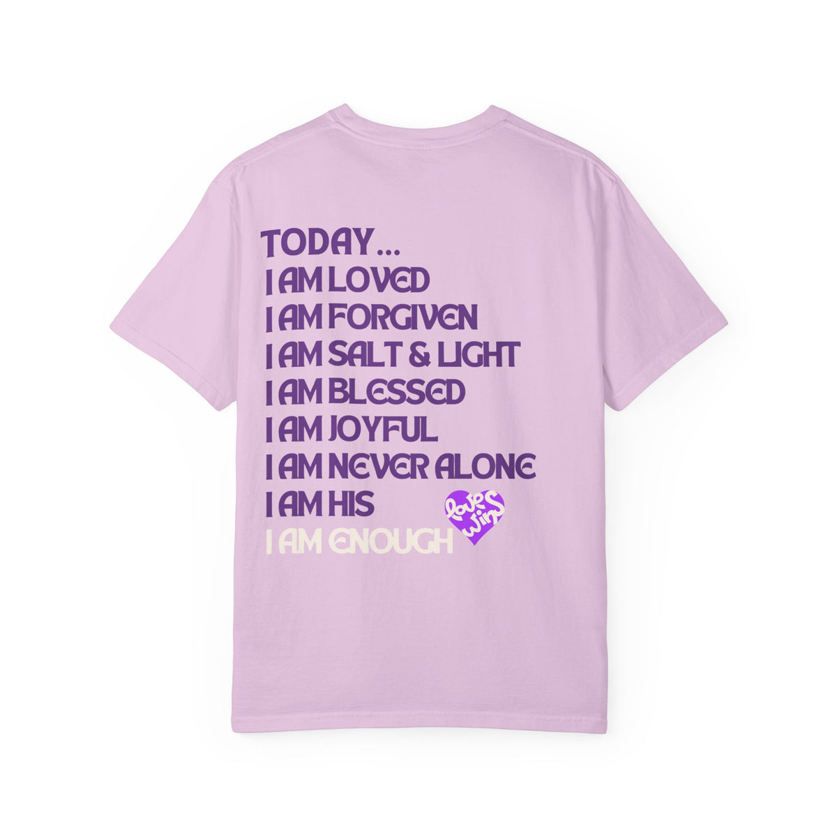 Good Day Graphic T-Shirt — "Today... I Am" Inspirational Beach Coffee Tee