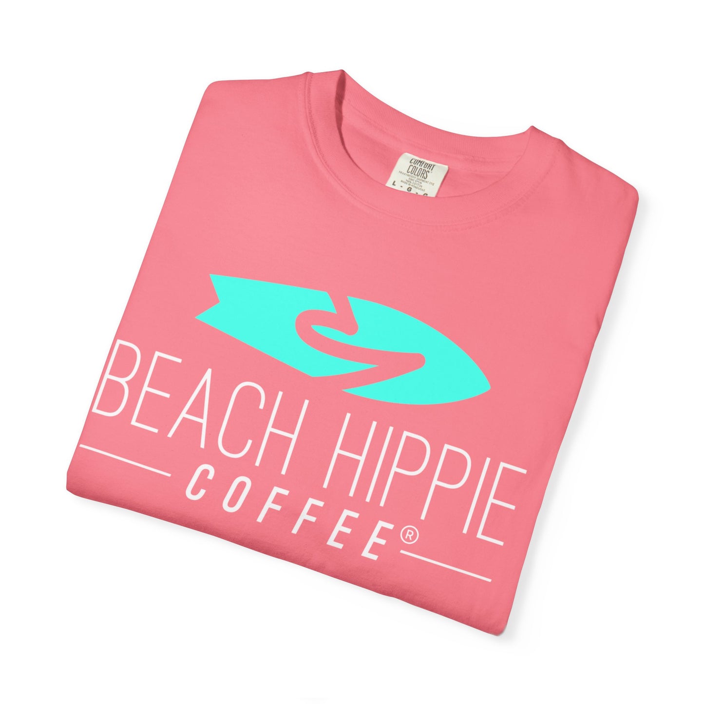 Definition of a Beach Hippie Bus T-Shirt | Unisex Garment-Dyed Tee, Casual Summer Shirt, Boho Style Top, Perfect for Beach Days, Music Festivals