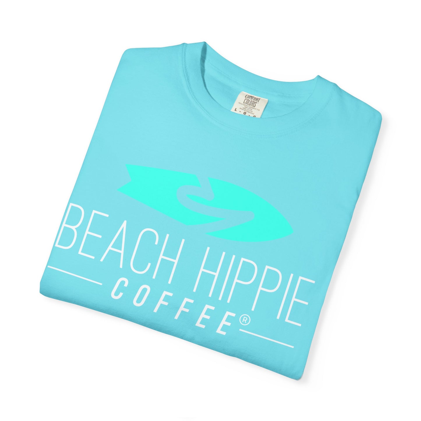 Definition of a Beach Hippie Bus T-Shirt | Unisex Garment-Dyed Tee, Casual Summer Shirt, Boho Style Top, Perfect for Beach Days, Music Festivals