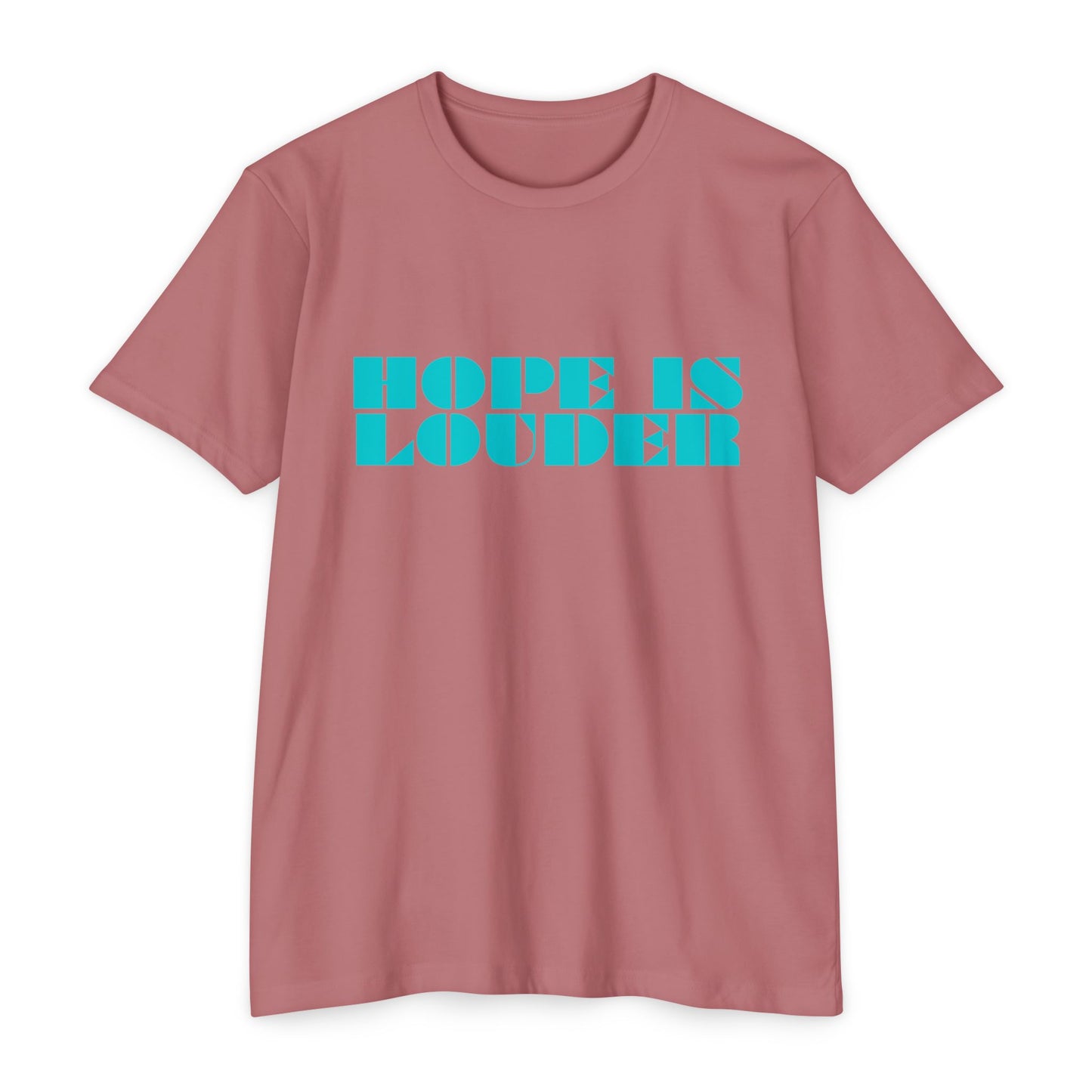 Hope Is Louder Beach Coffee T-Shirt
