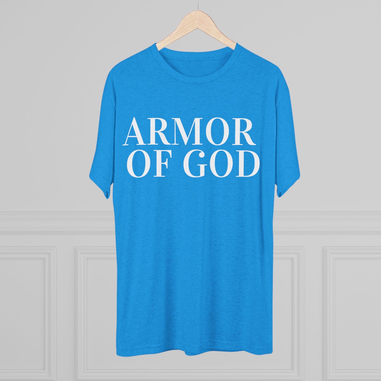 Faith Streetwear Crew Tee — "Remember God Is With You"
