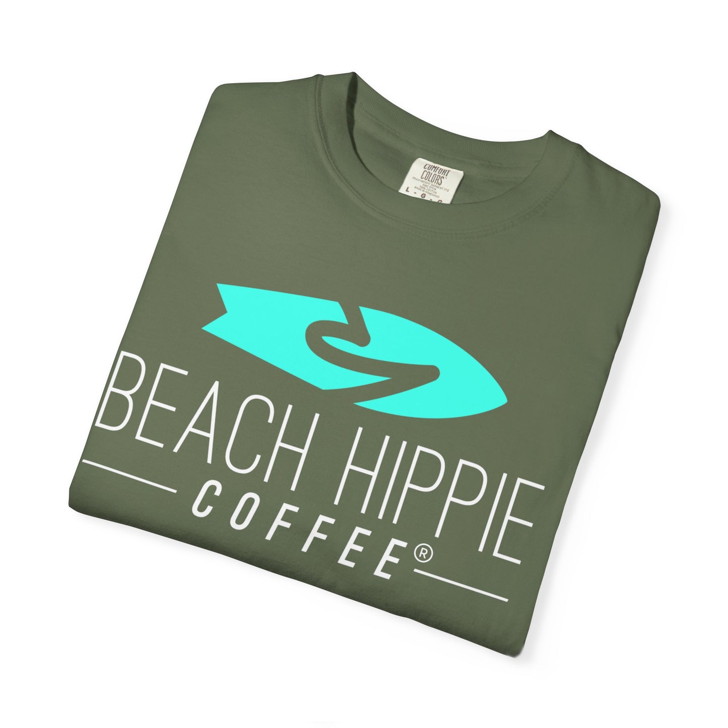 Definition of a Beach Hippie Bus T-Shirt | Unisex Garment-Dyed Tee, Casual Summer Shirt, Boho Style Top, Perfect for Beach Days, Music Festivals