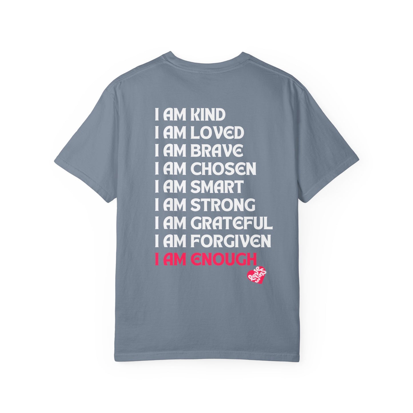 Beach Hippie Coffee T-Shirt - I Am Enough Graphic Tee