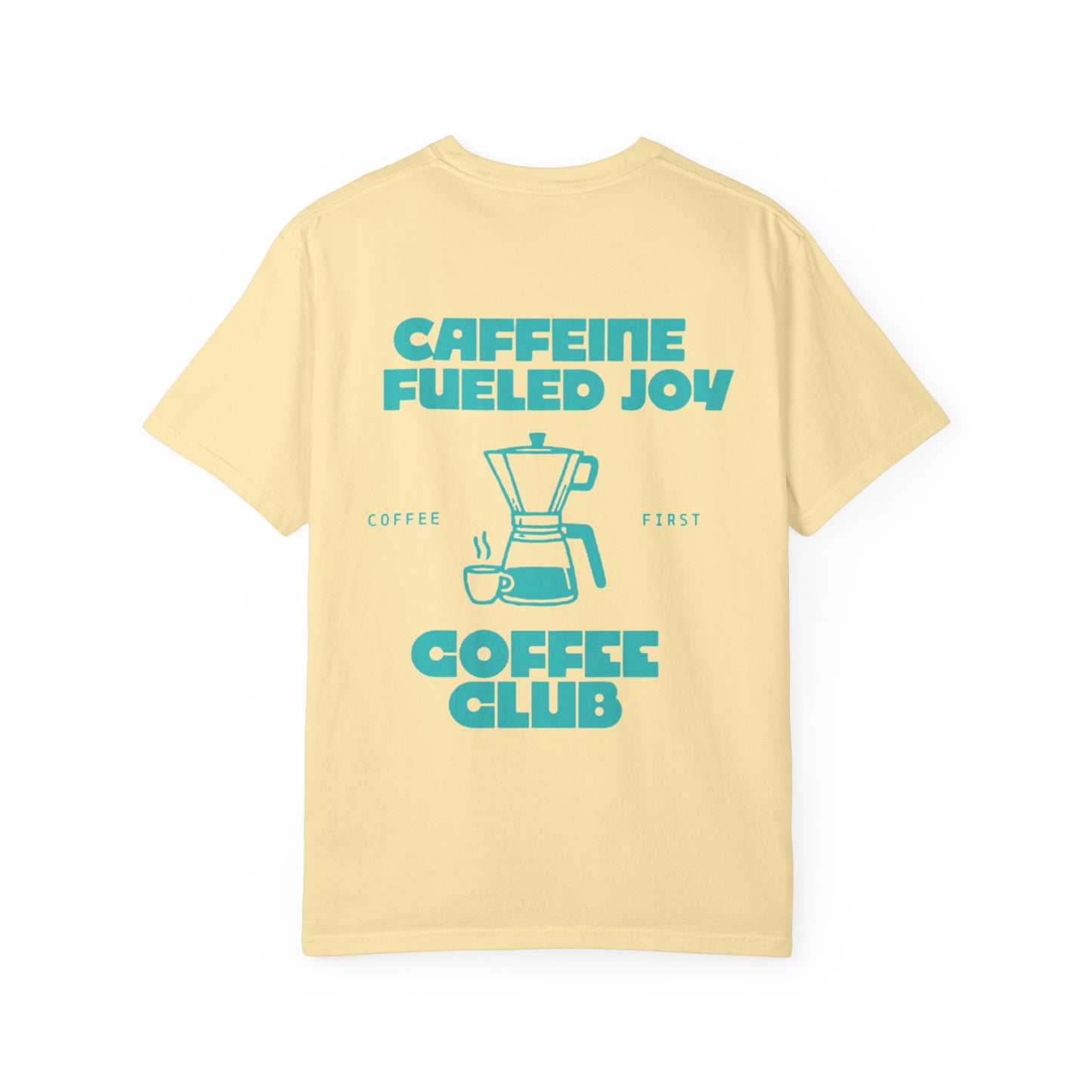 Coffee Club T-Shirt — "Make Coffee Fun" Retro Beach Surf Graphic