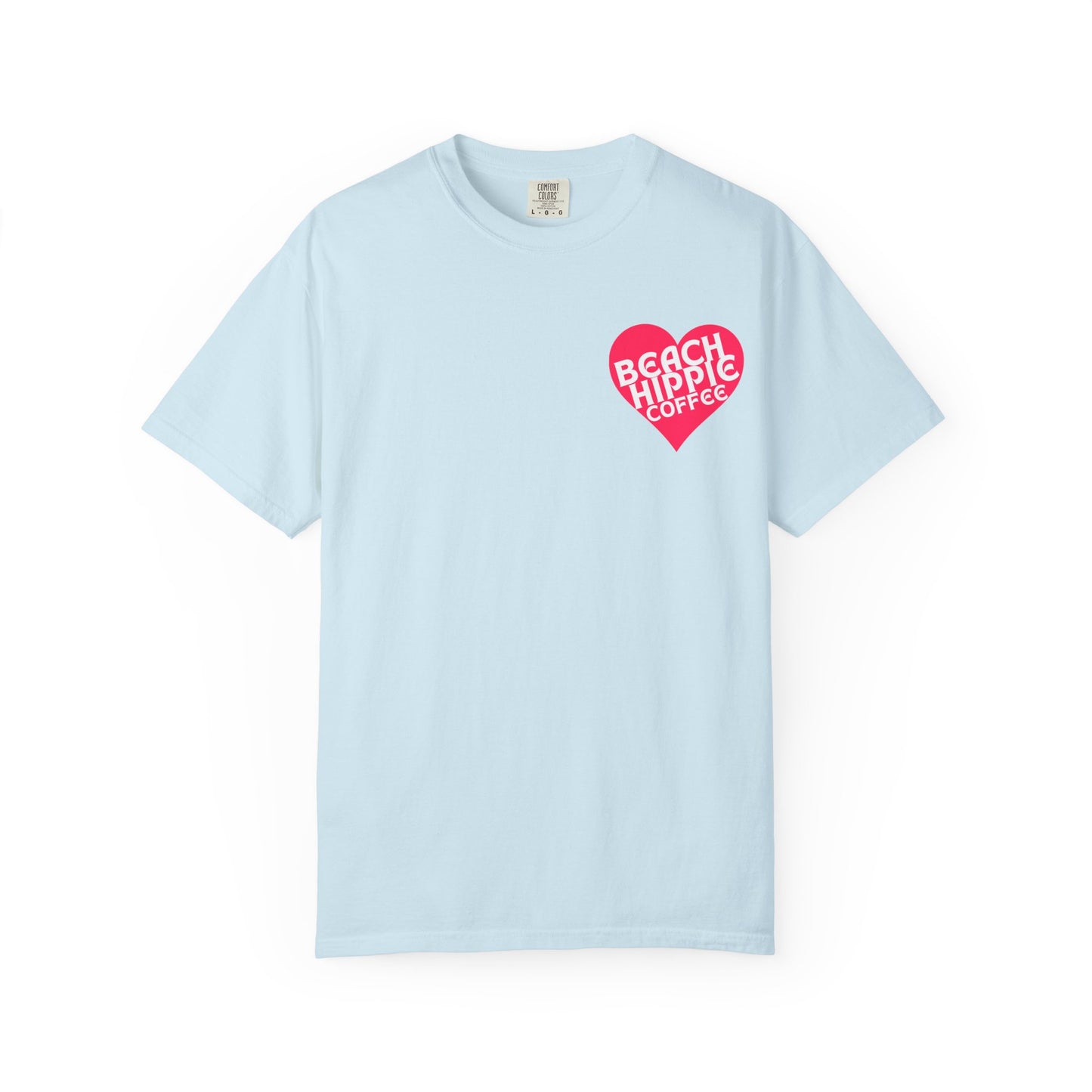 Beach Hippie Coffee T-Shirt - I Am Enough Graphic Tee